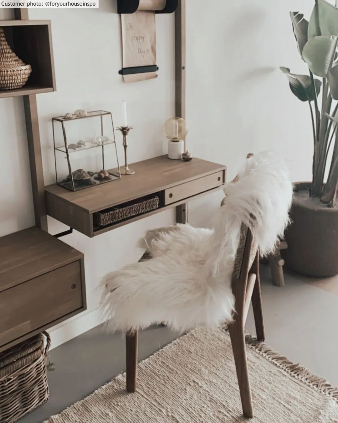 Pele de carneiro da Islândia (vit)