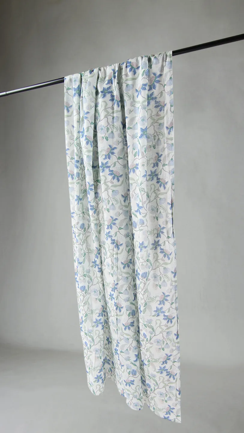 Cortinas - Cortina de algodão - Sollan (verde)