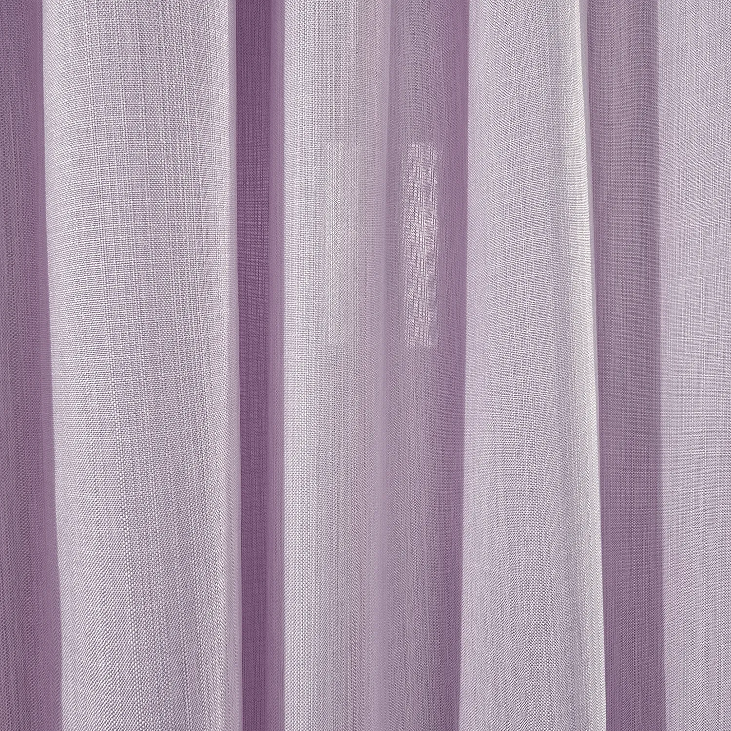 Cortinas - Cortina imitação de linho Andrada (roxo)