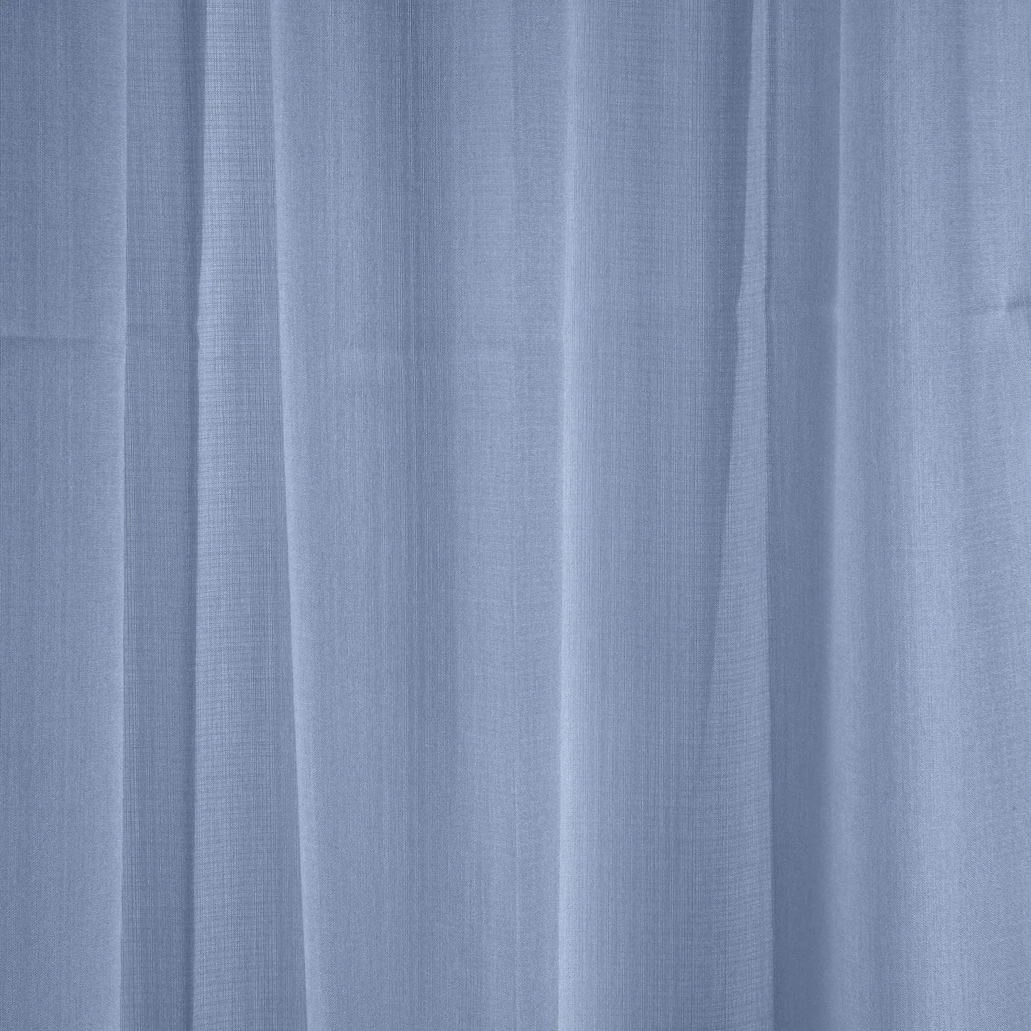 Cortinas - Cortina imitação de linho Andrada (azul escuro)