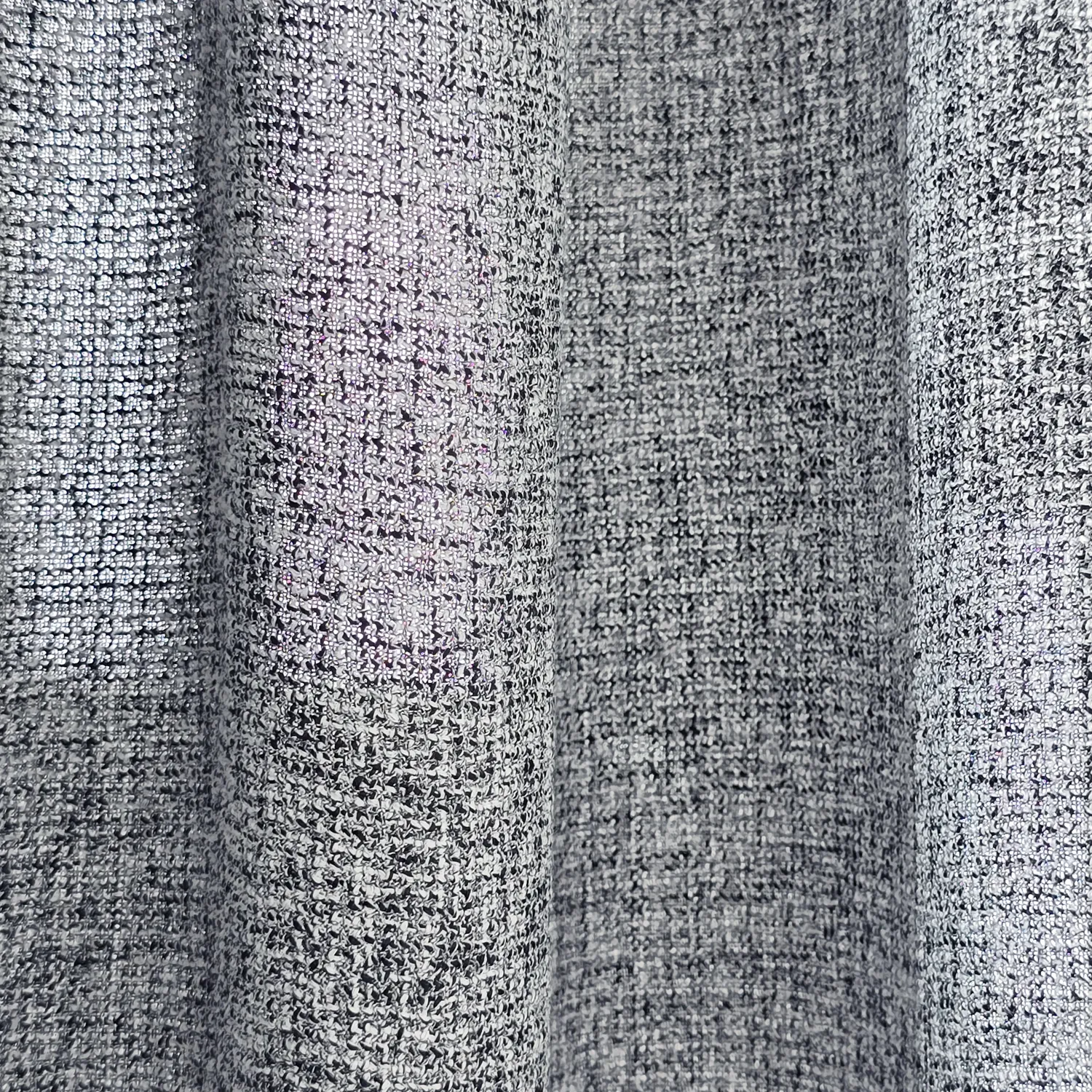 Cortinas - Cortina de linho Cosmina (cinza escuro)