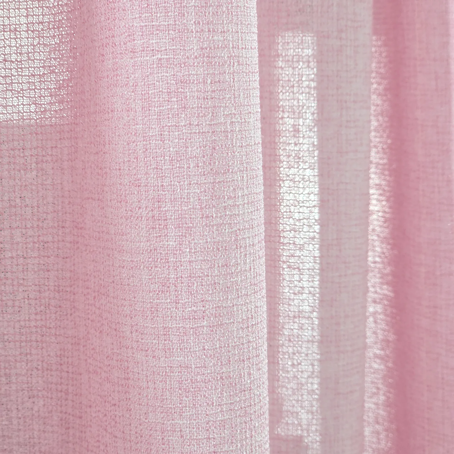 Cortinas - Cortina de linho Cosmina (rosa)