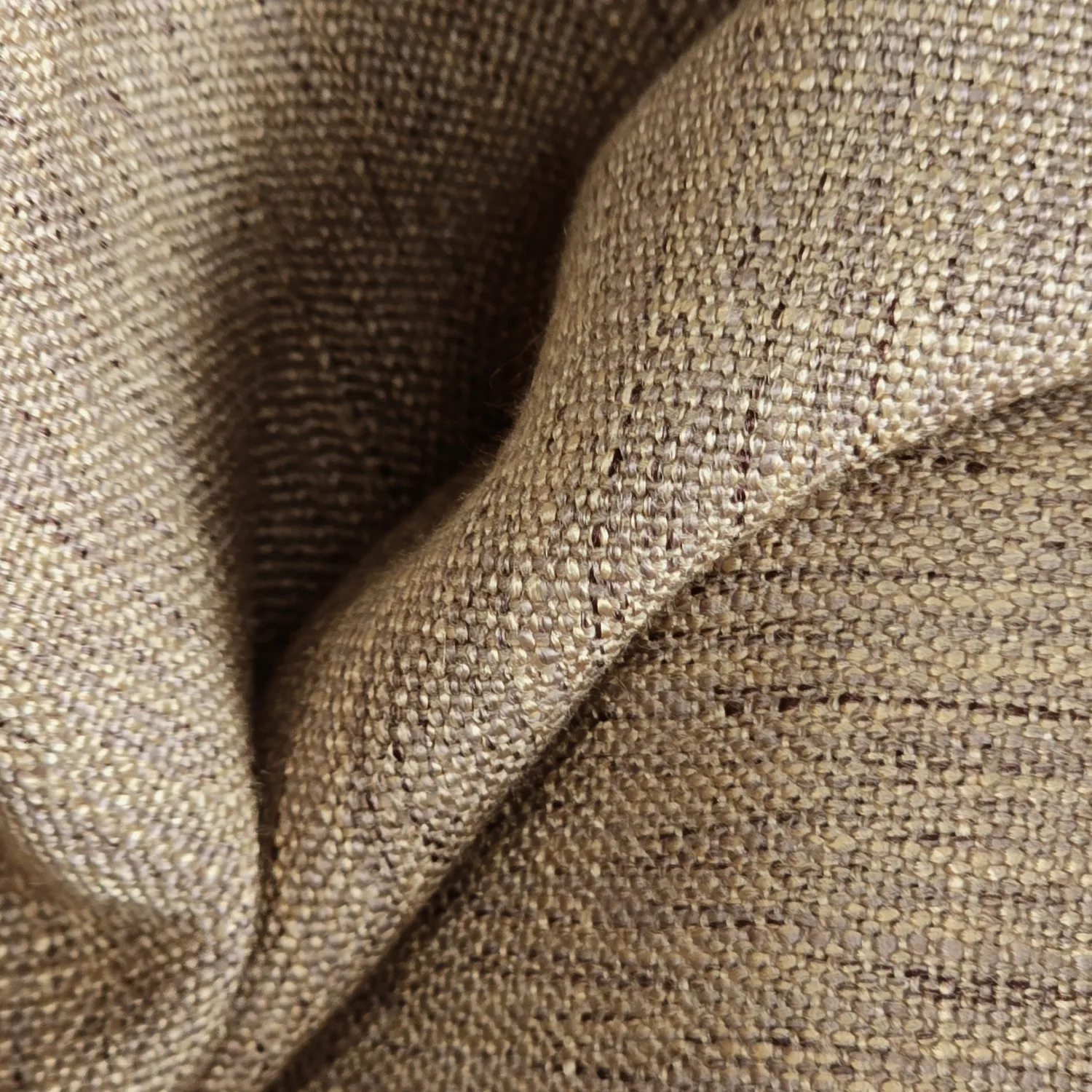 Cortinas - Cortina de linho Melania (marrom)