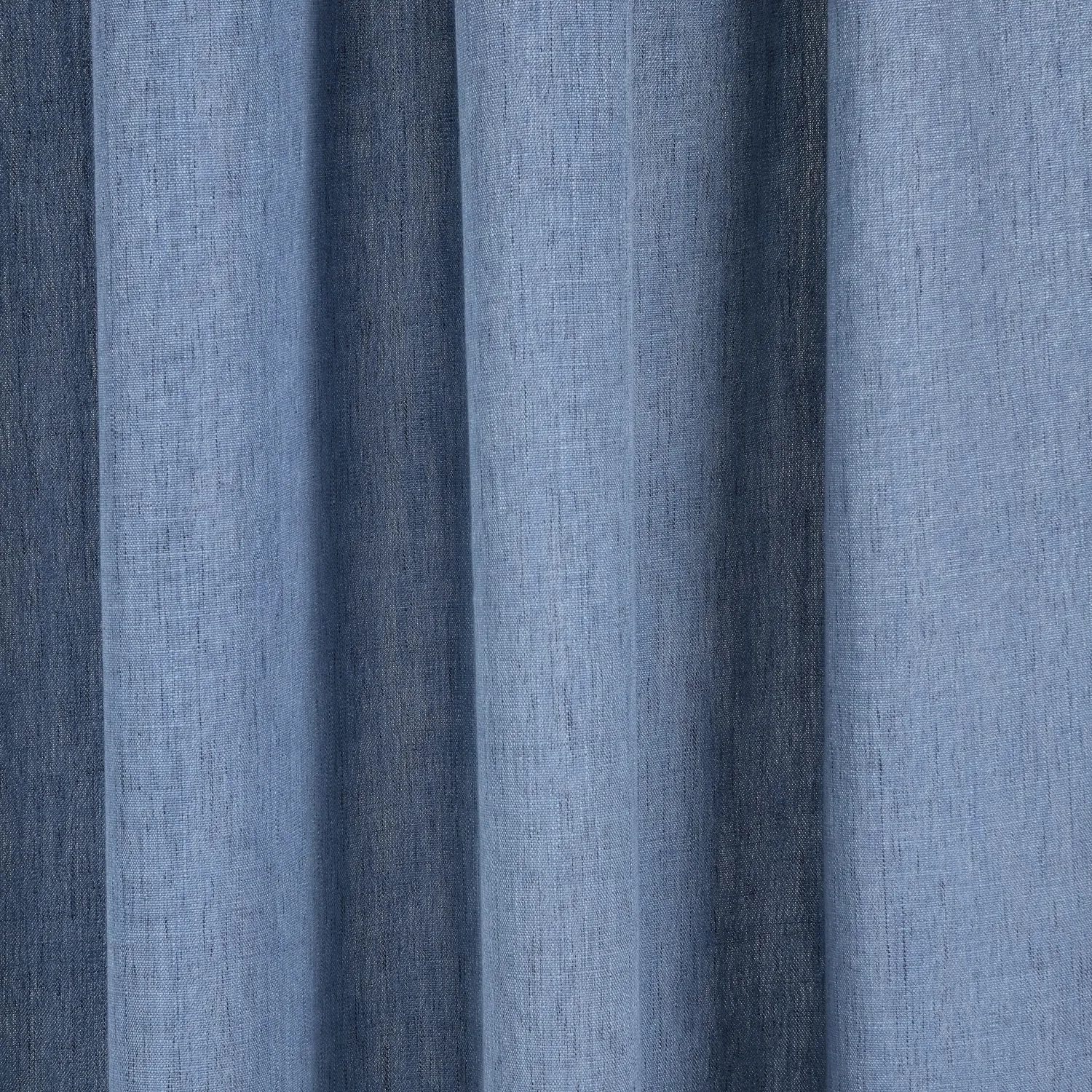 Cortinas - Cortina de linho Melania (azul escuro)