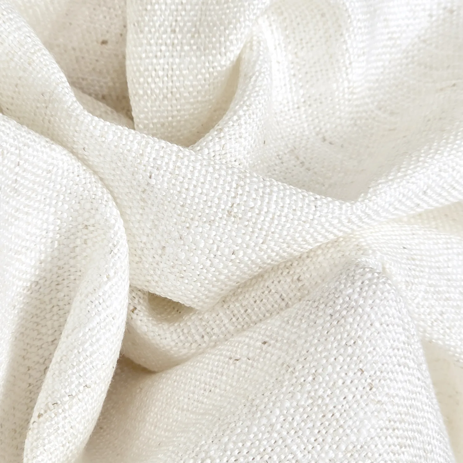 Cortinas - Cortina de linho Melania (branco)