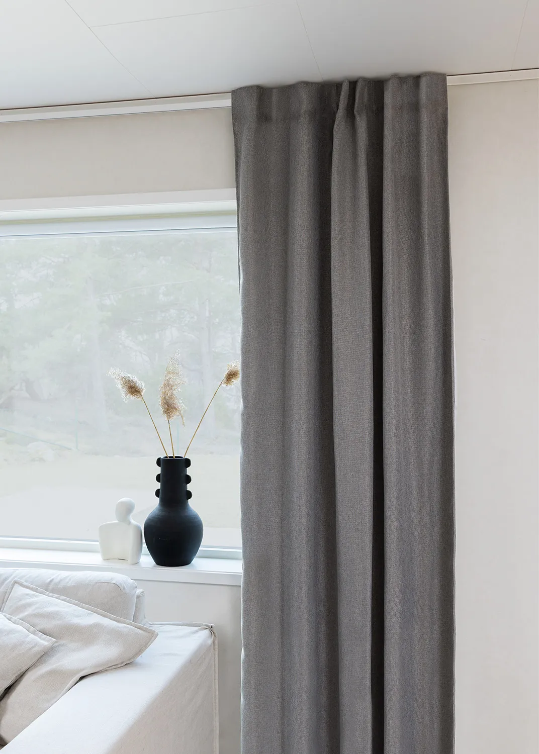 Cortinas - Cortina blackout Mila (cinza)