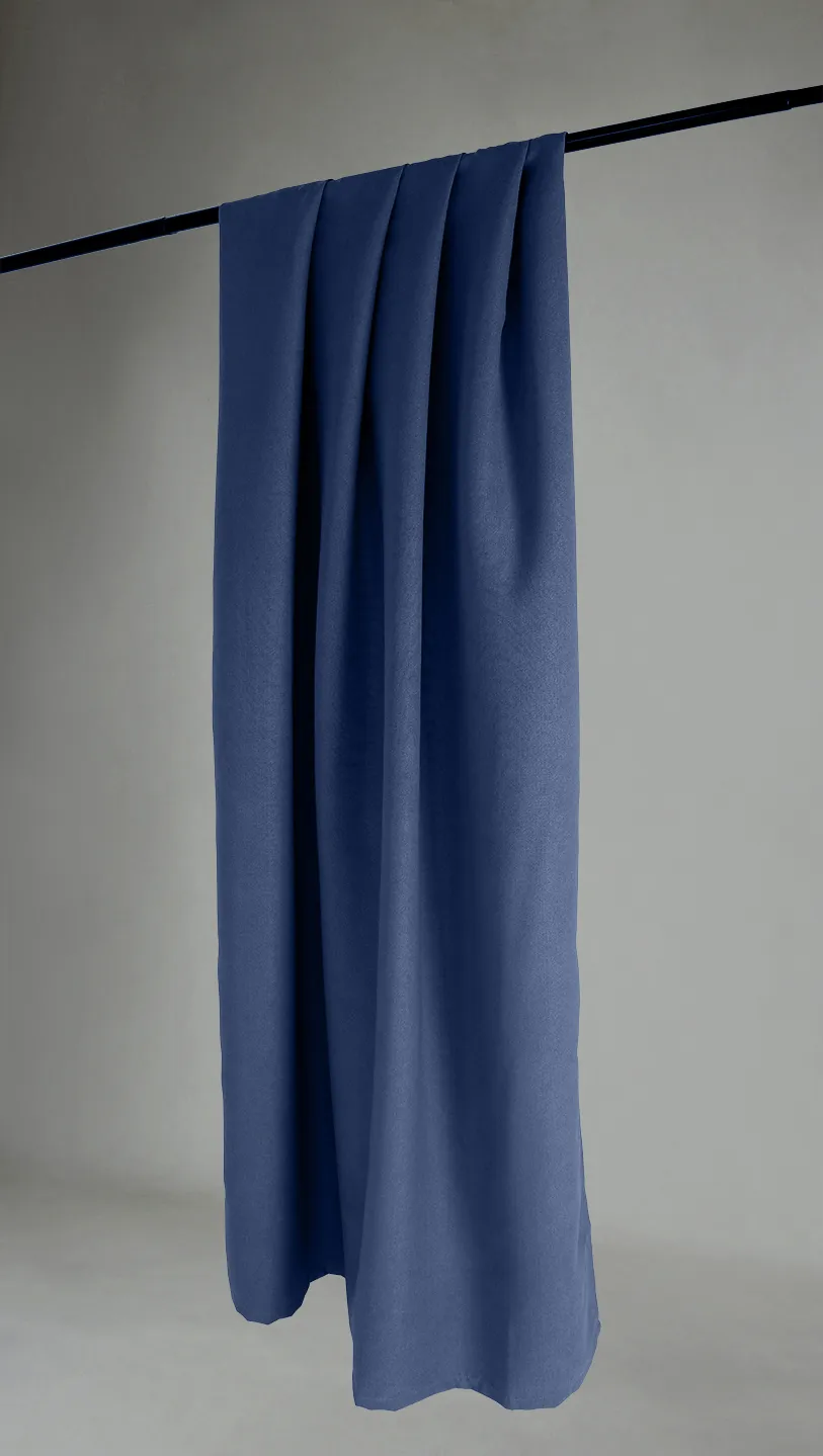 Cortinas - Cortina blackout Octavia (azul escuro)