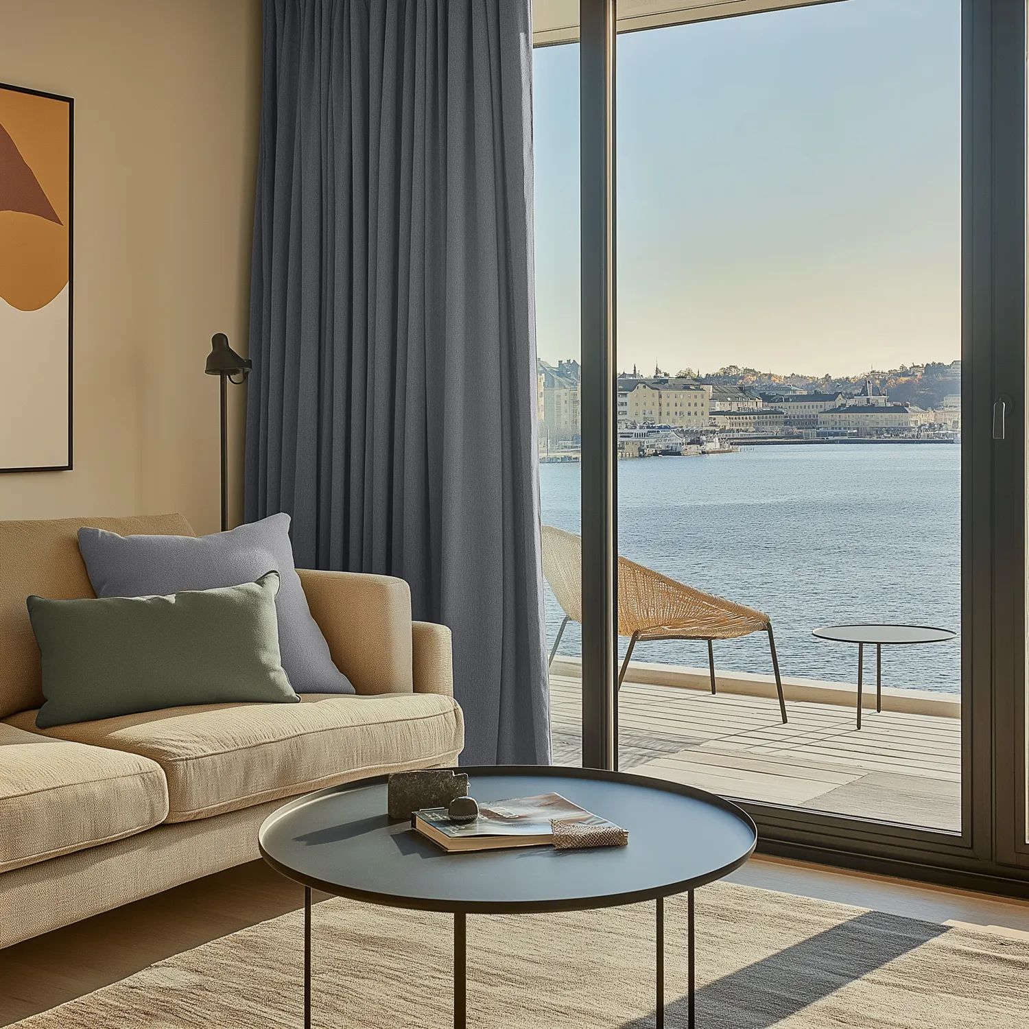 Cortinas - Cortina blackout Octavia (cinza escuro)