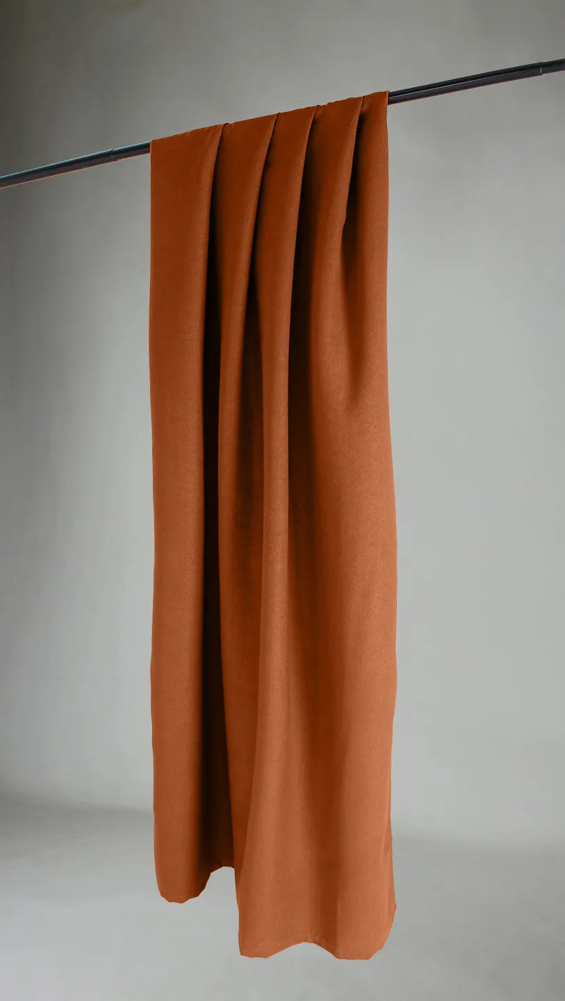 Cortinas - Cortina blackout Octavia (laranja)