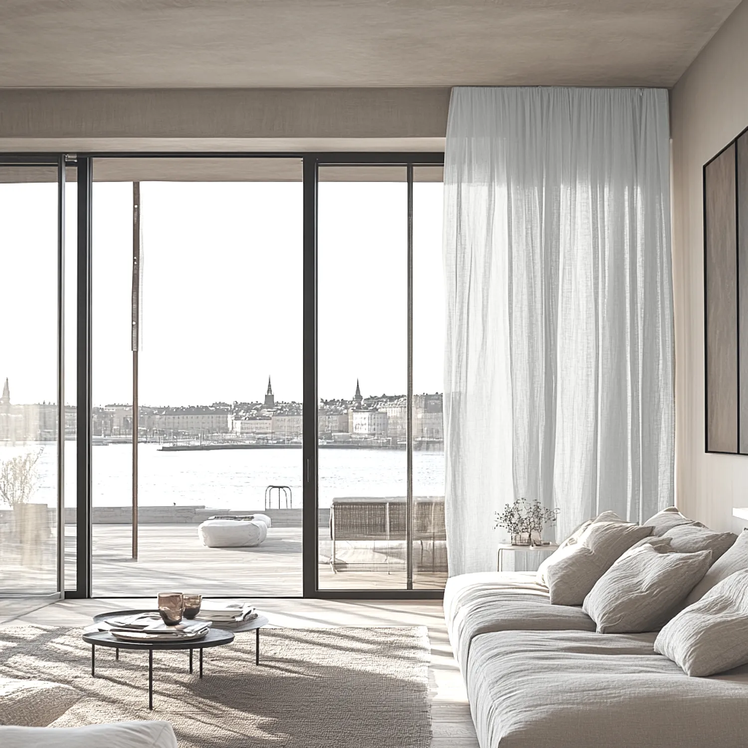 Cortinas - Cortina de renda Hilma (offwhite)
