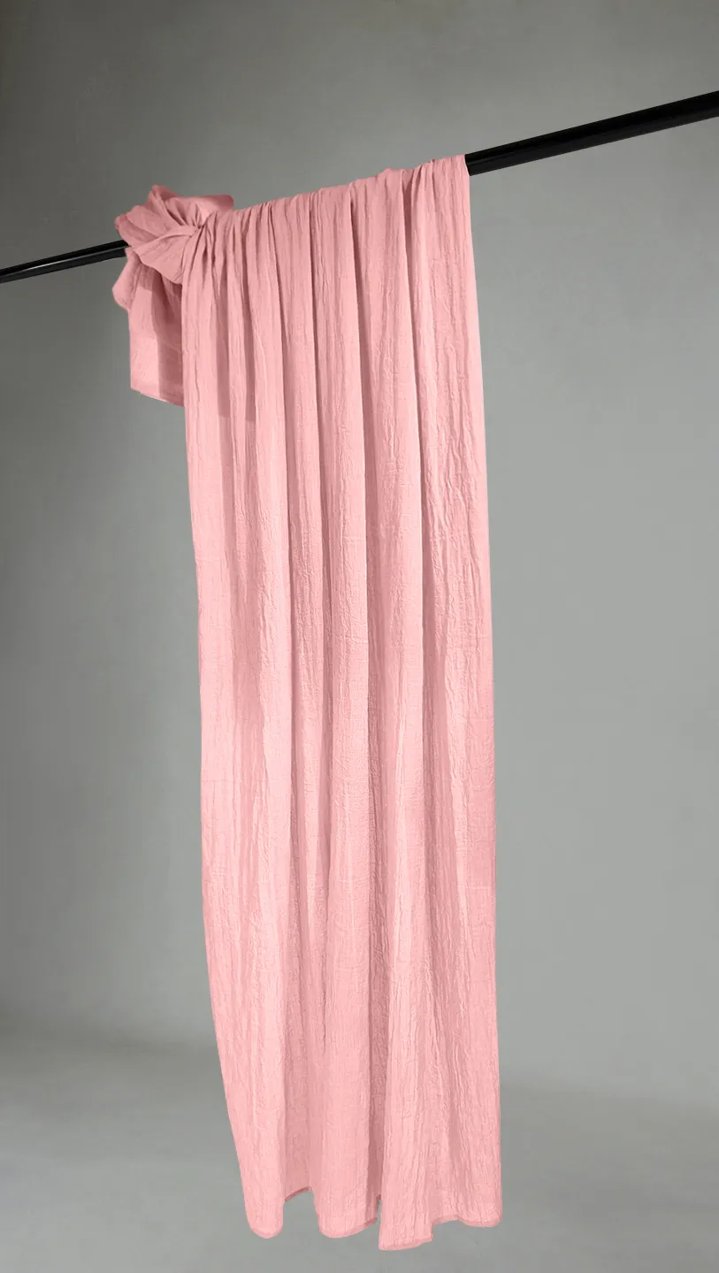 Cortinas - Cortina de renda Hilma (rosa)