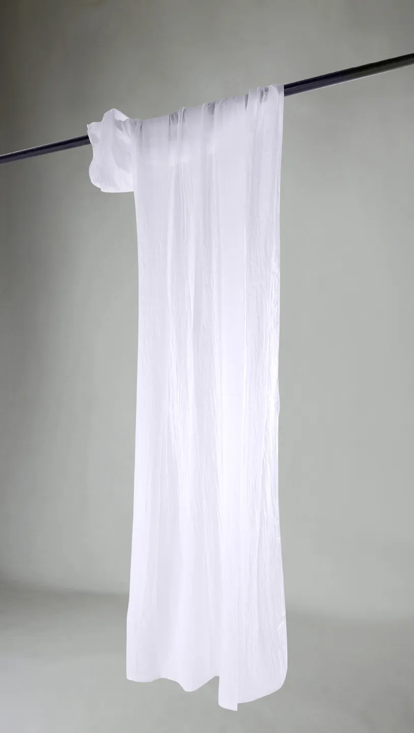 Cortinas - Cortina de renda Hilma (branco)