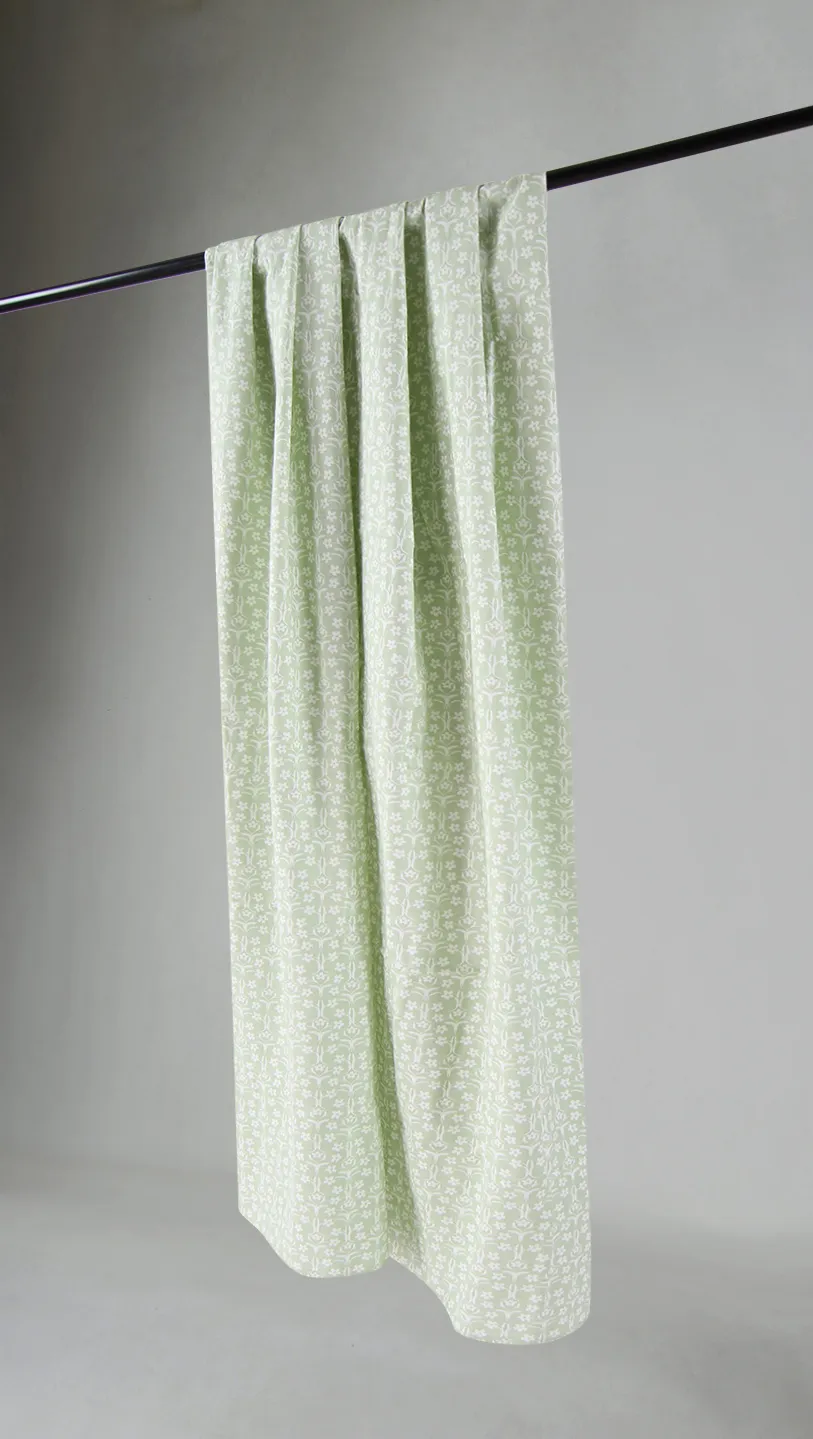 Cortinas - Cortina de algodão Ella (verde)