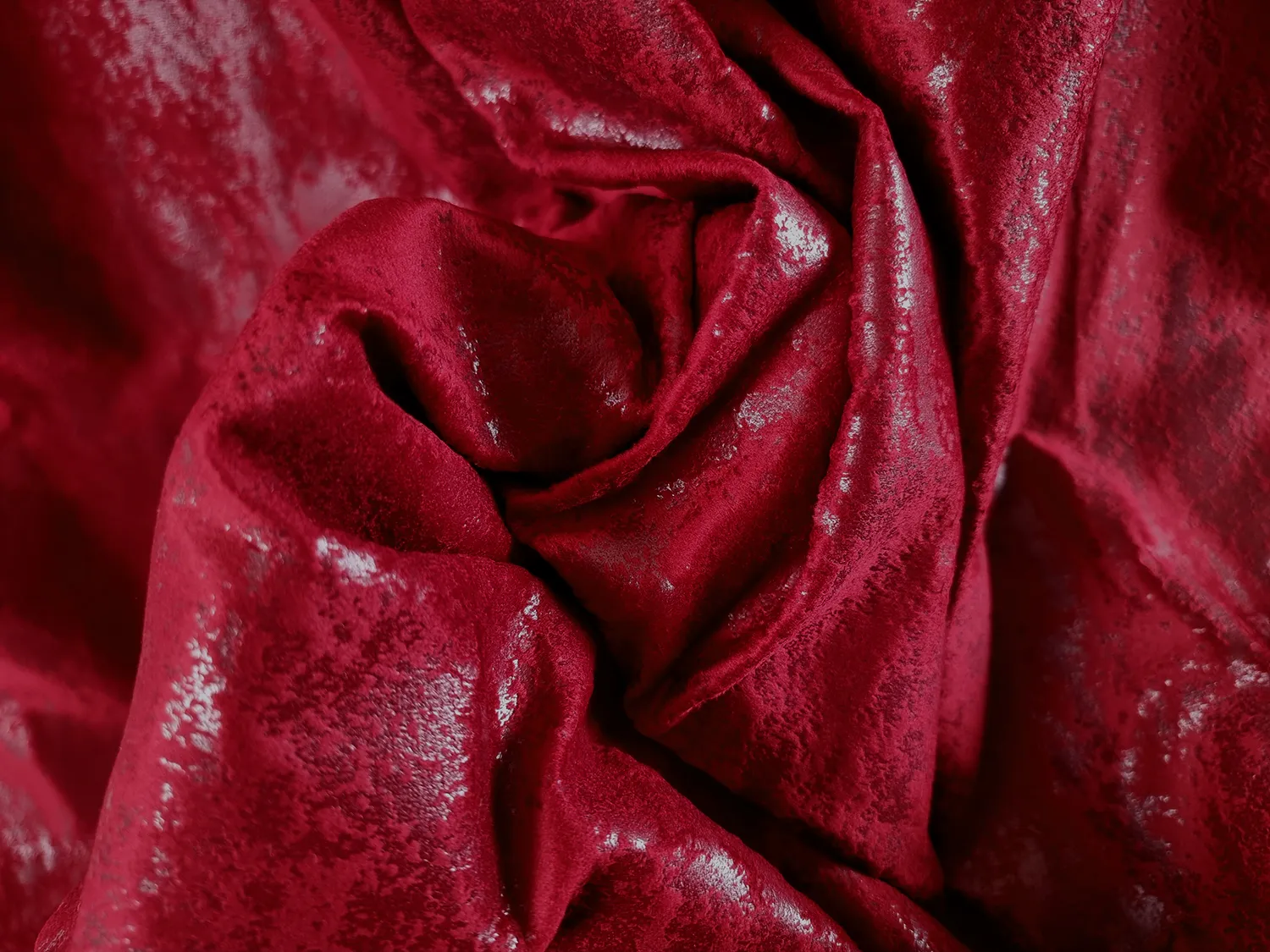Cortinas - Cortina de veludo Ofelia (vermelho)