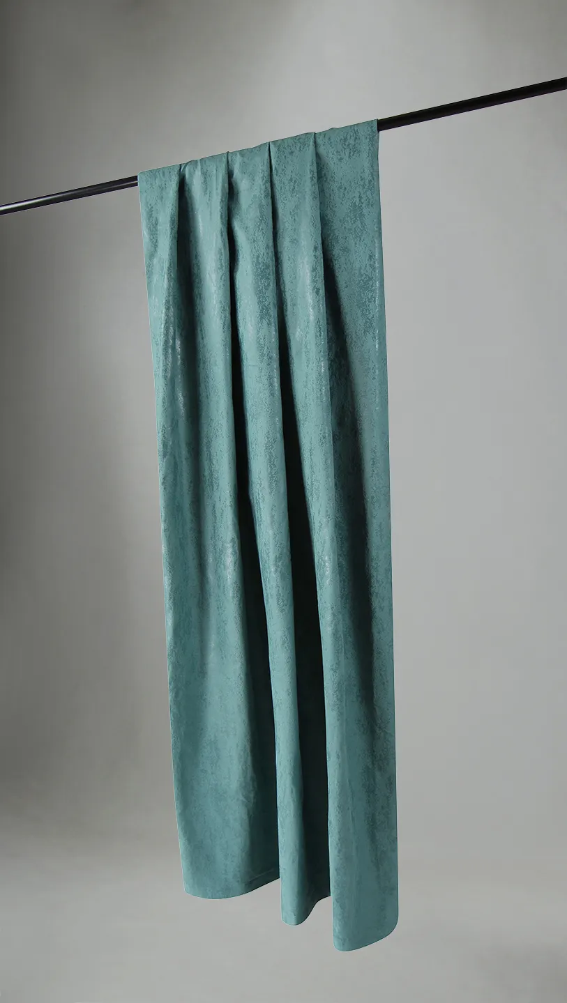 Cortinas - Cortina de veludo Ofelia (verde)