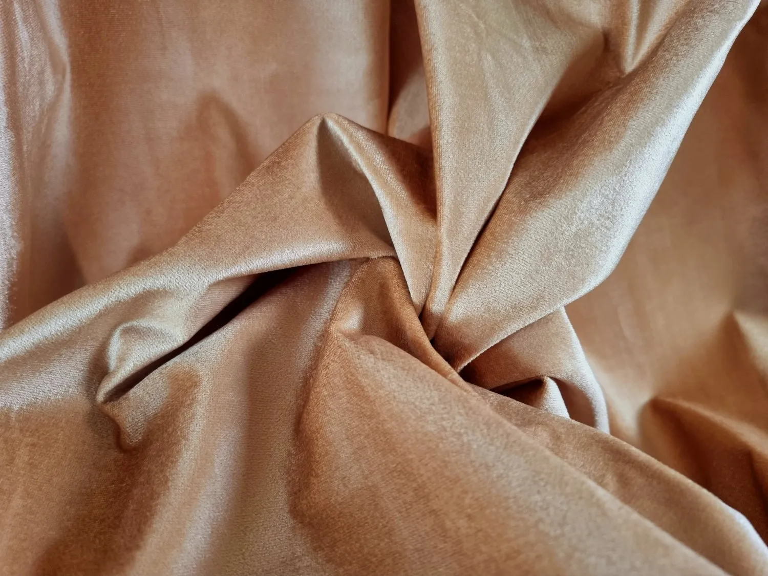 Cortinas - Cortina de veludo Juliet (bege)