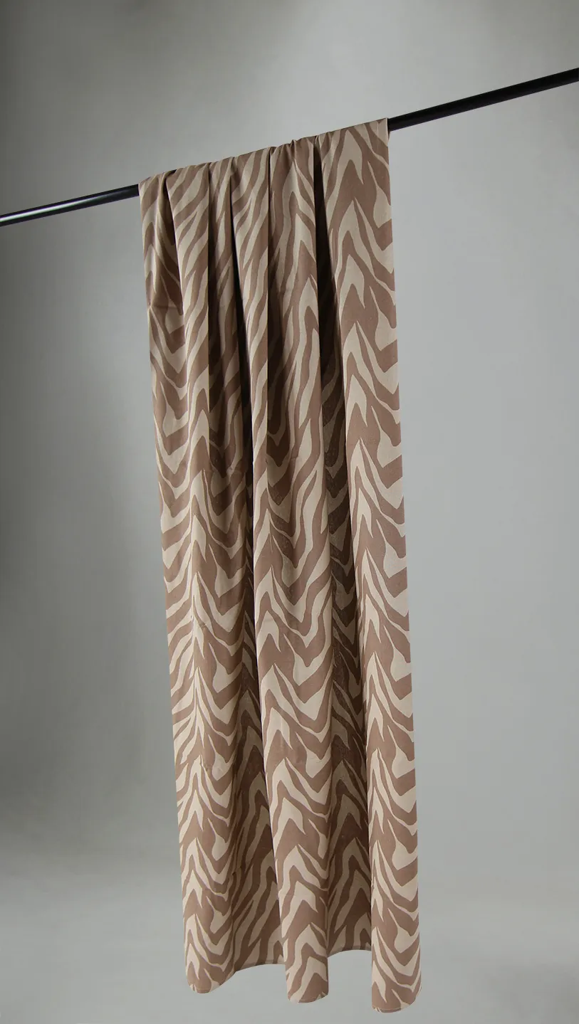 Cortinas - Cortina de algodão Laura (bege escuro)