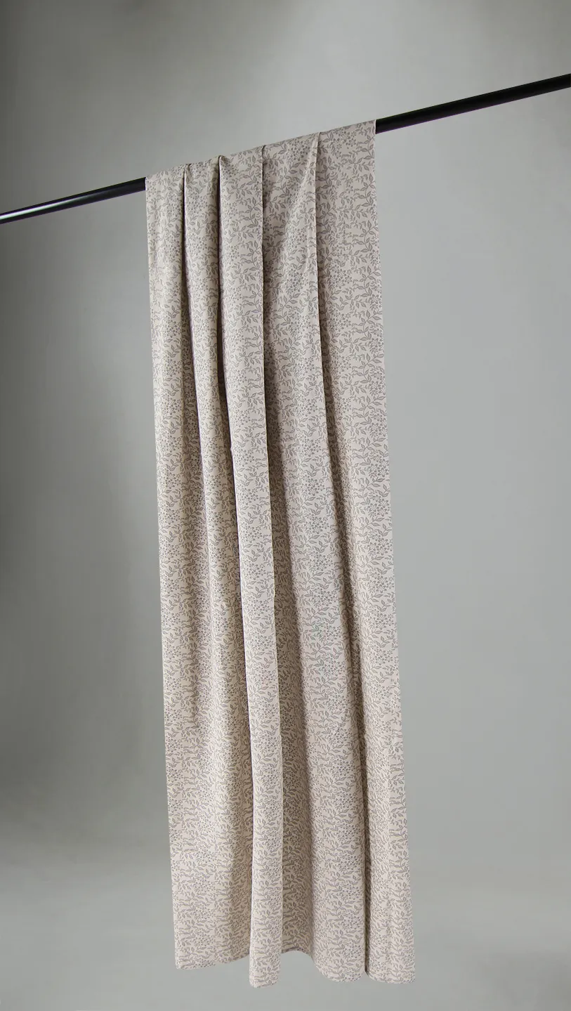 Cortinas - Cortina de algodão Lilja (cinza)