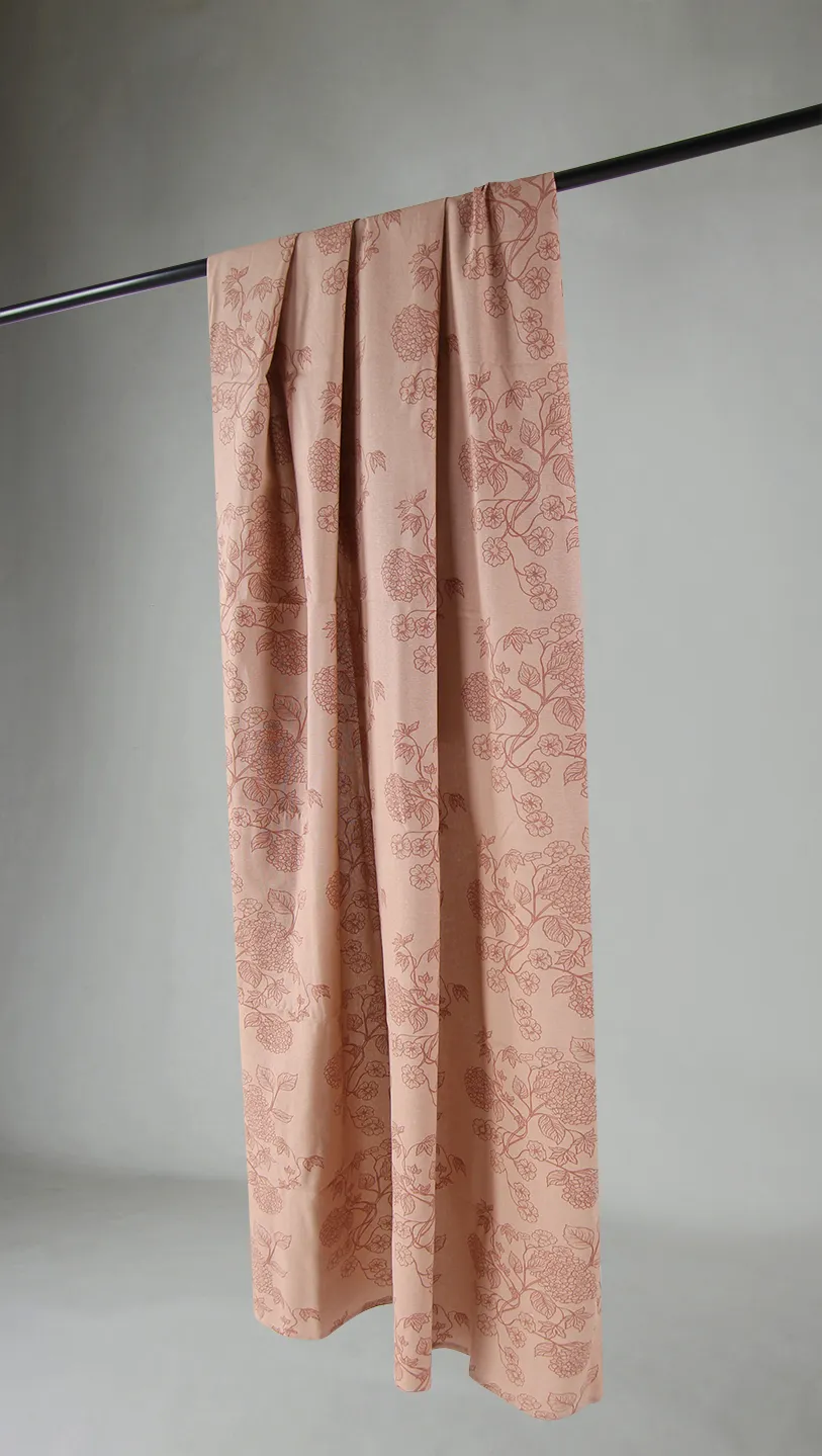 Cortinas - Cortina de algodão Minna (rosa)