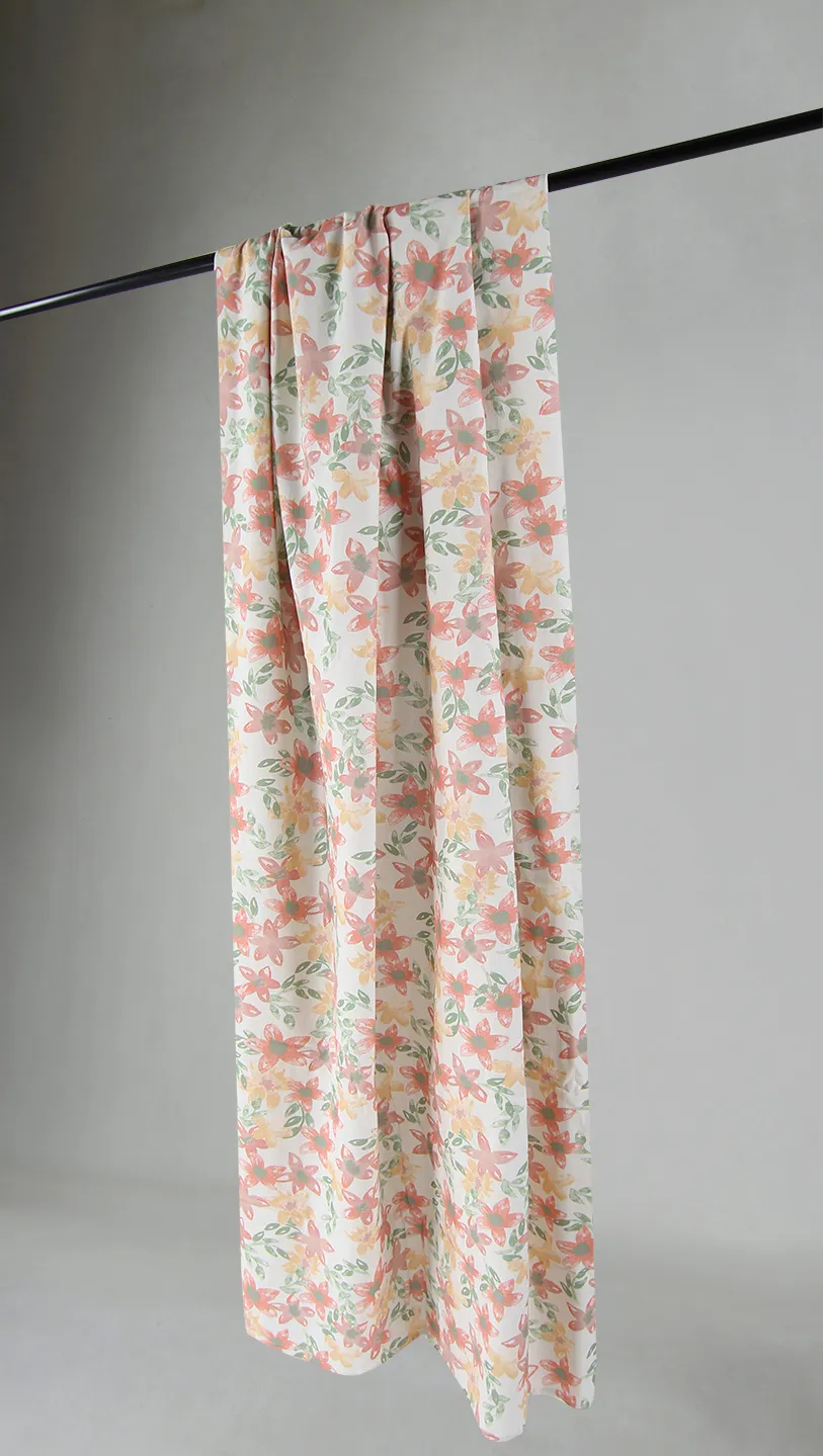 Cortinas - Cortina de algodão Petite (rosa)