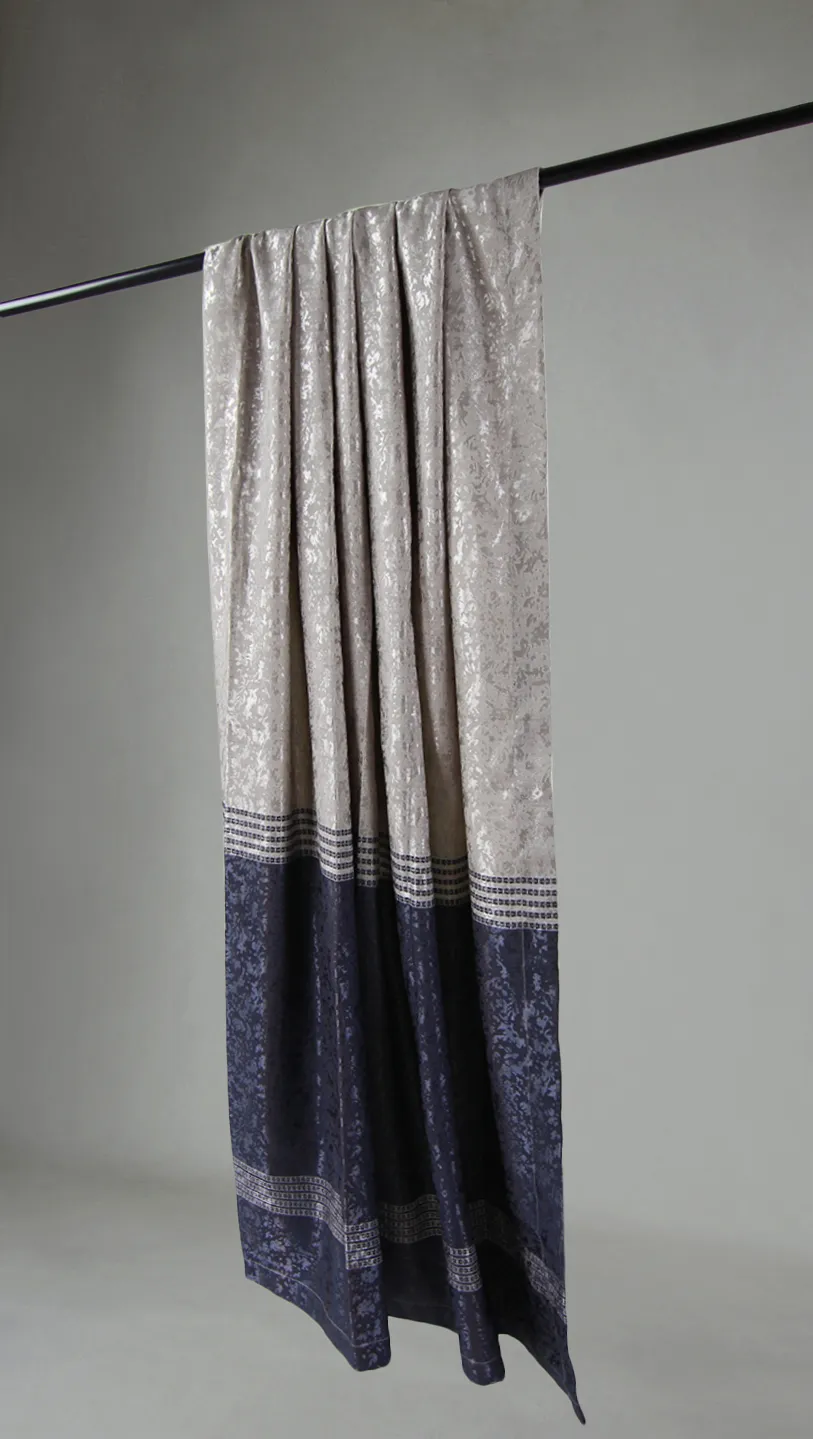 Cortina - Ayla (azul/preto)