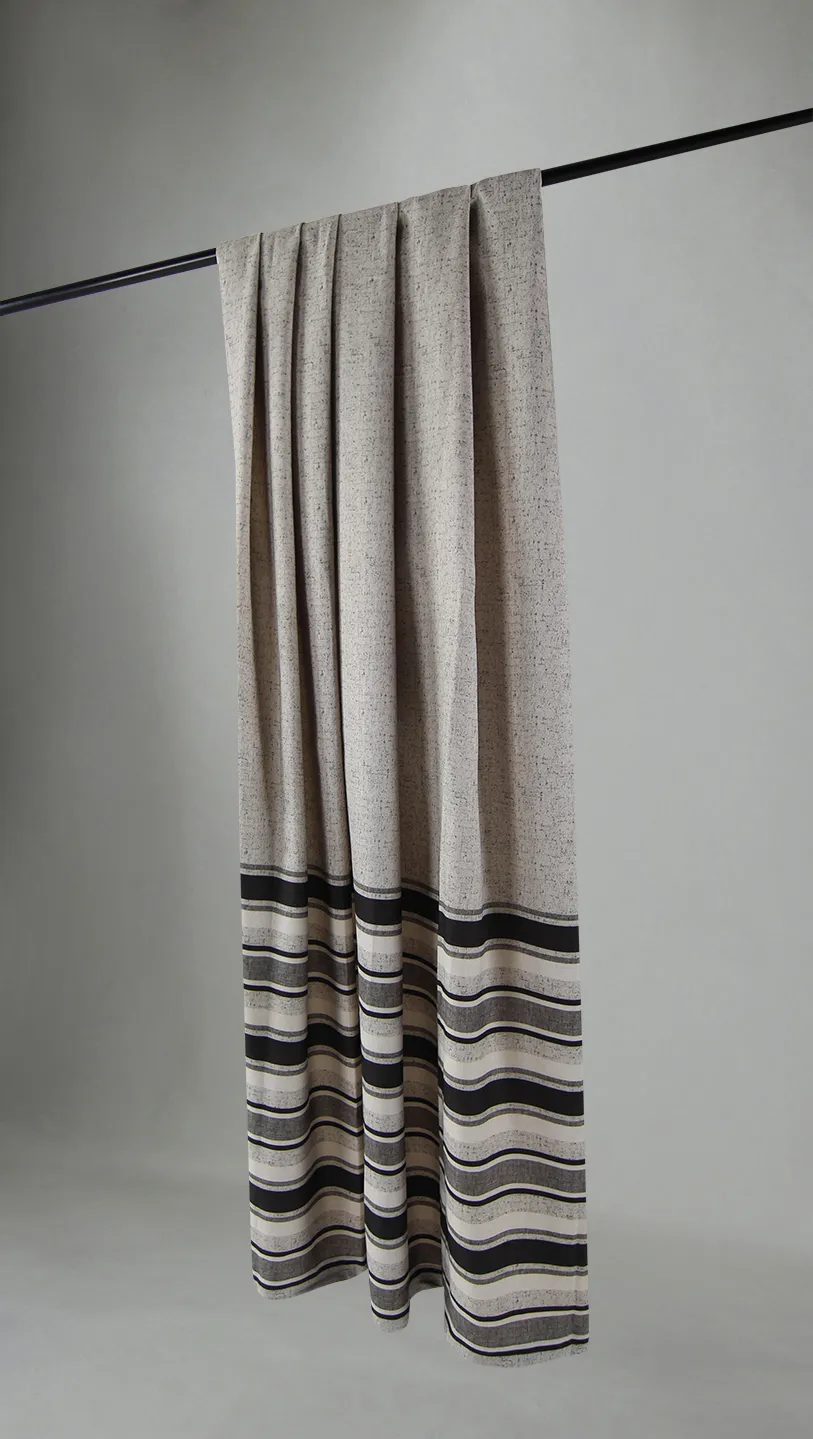 Cortinas - Cortina de linho Letitia (cinza)