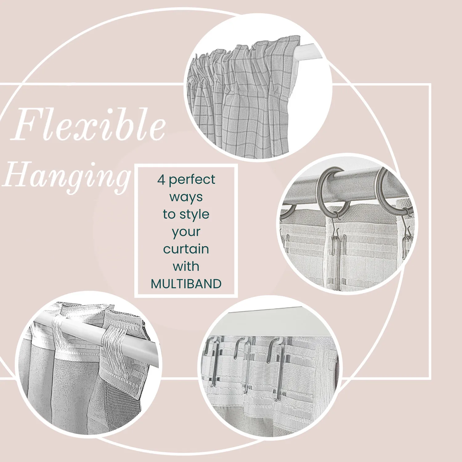 Cortinas - Cortina blackout Isolde (cinza)