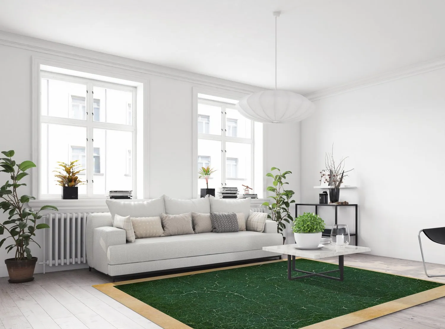 Tapete Wilton - Laval (verde)