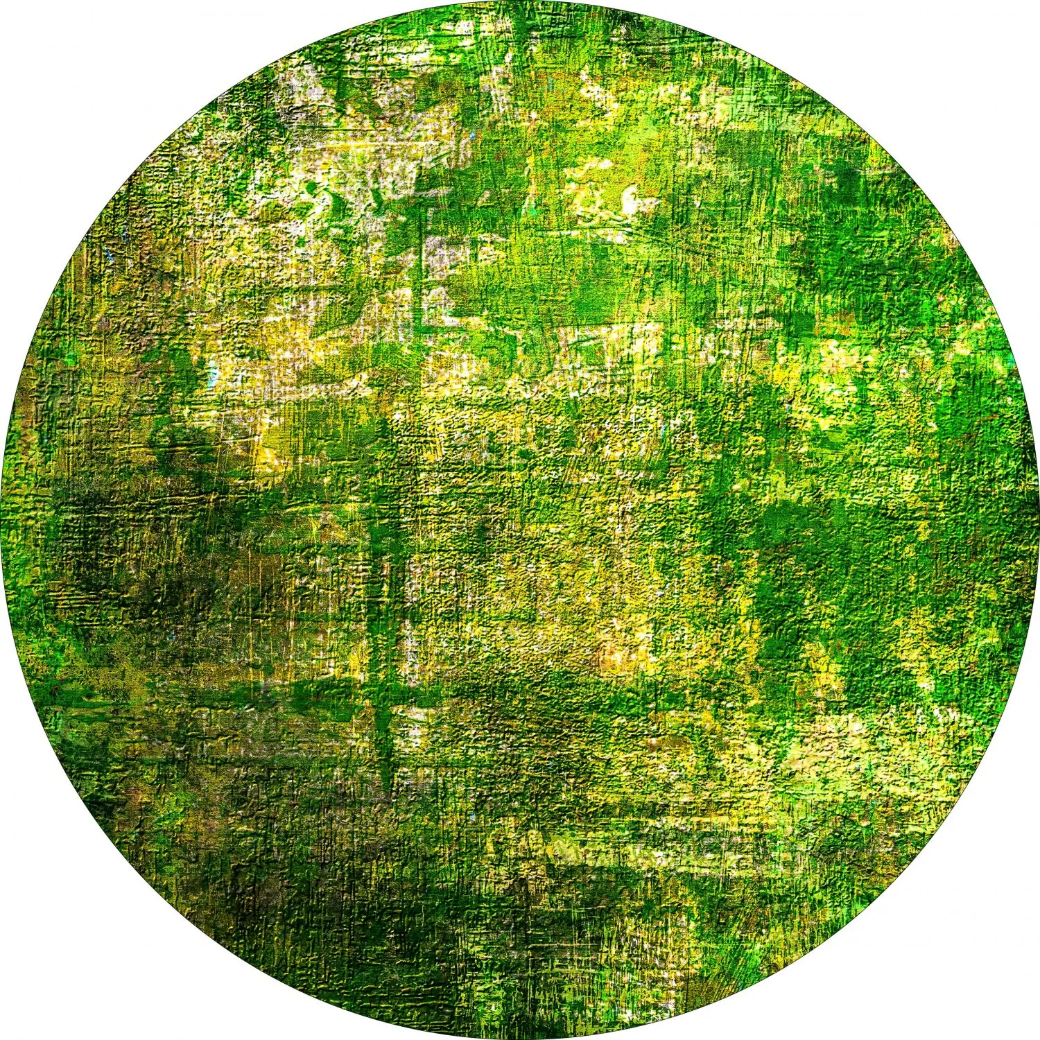 Tapete redondo - Padron (verde)