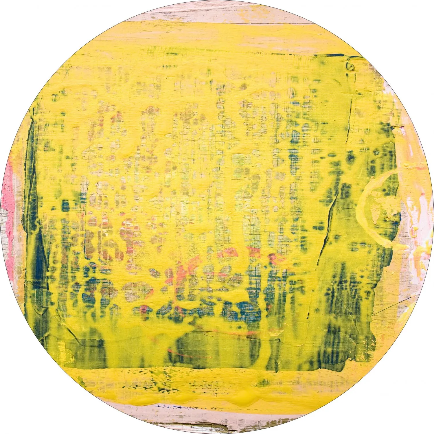 Tapete redondo - Lemos (amarelo)