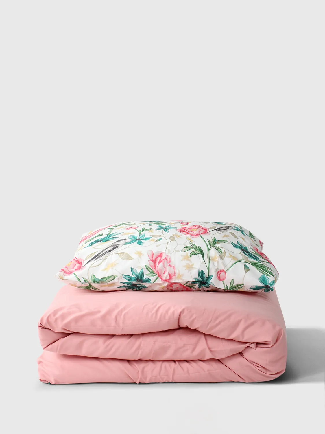 Conjunto de capa de edredão - Gullan (rosa)