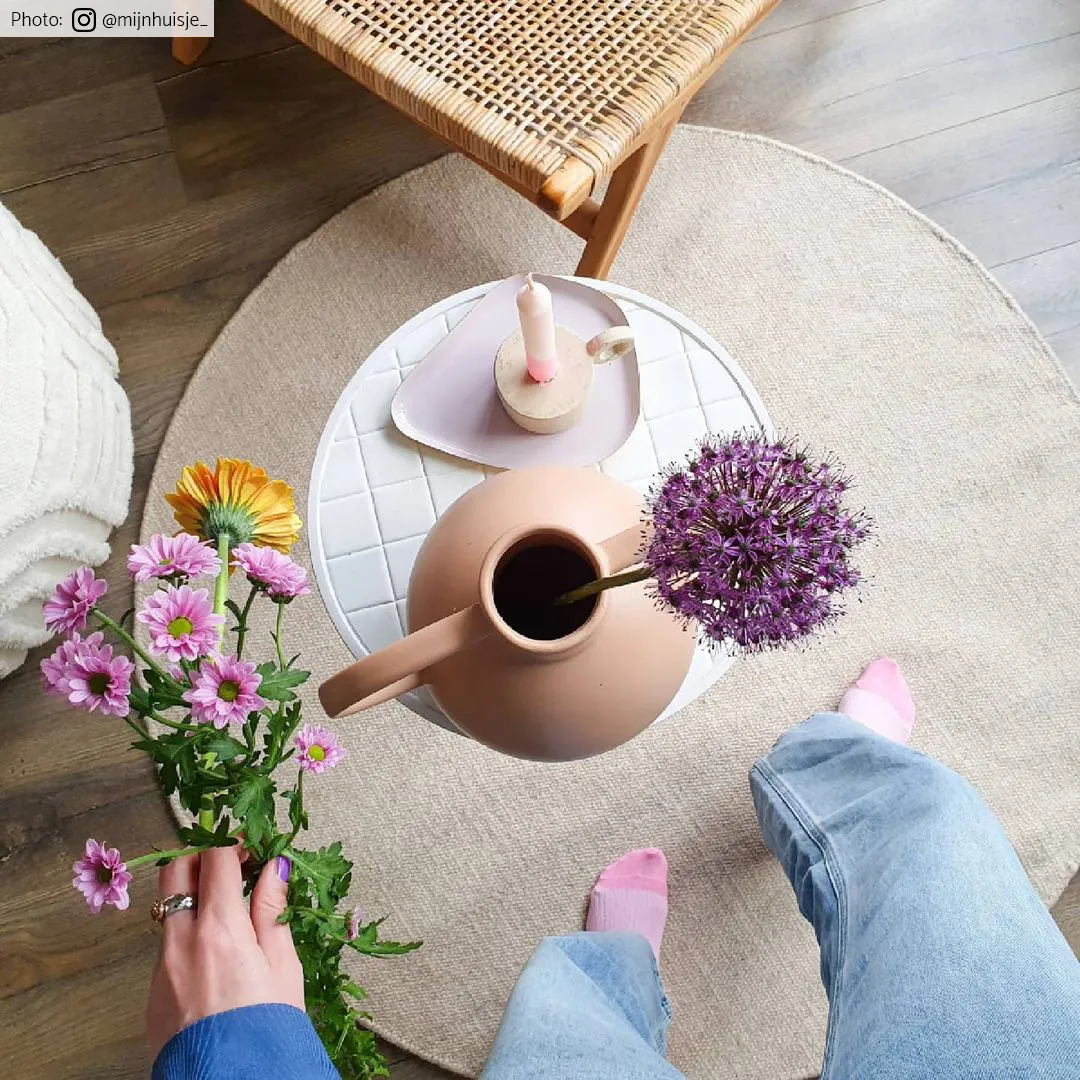 Tapete redondo - Hamilton (natureza)