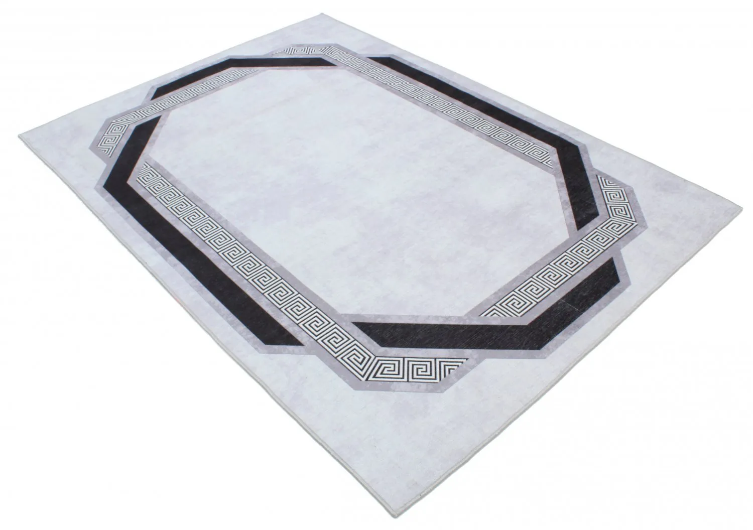 Tapete Wilton - Olympia (preto/branco)