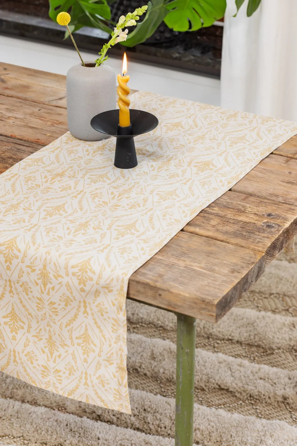 Trilhos de mesa - Trilhos Helmi (amarelo)