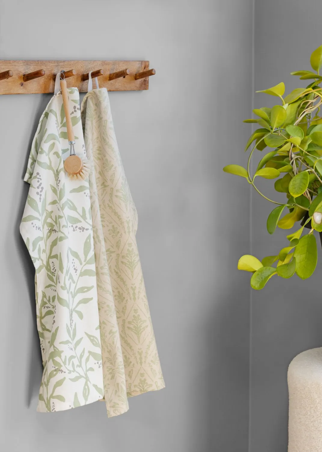 Pano de cozinha 2 unidades - Helmi (verde)