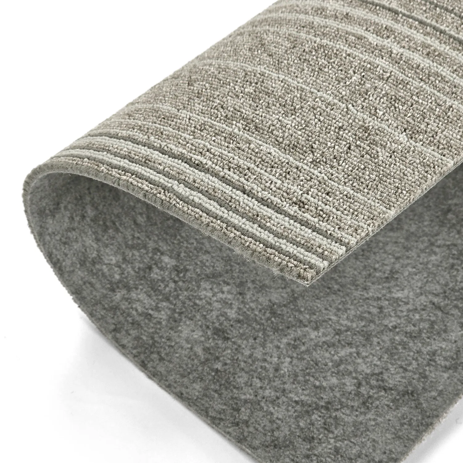 Alcatifa - Almeria Ladrilhos têxteis 24 unid. (cinzento às riscas irregulares)