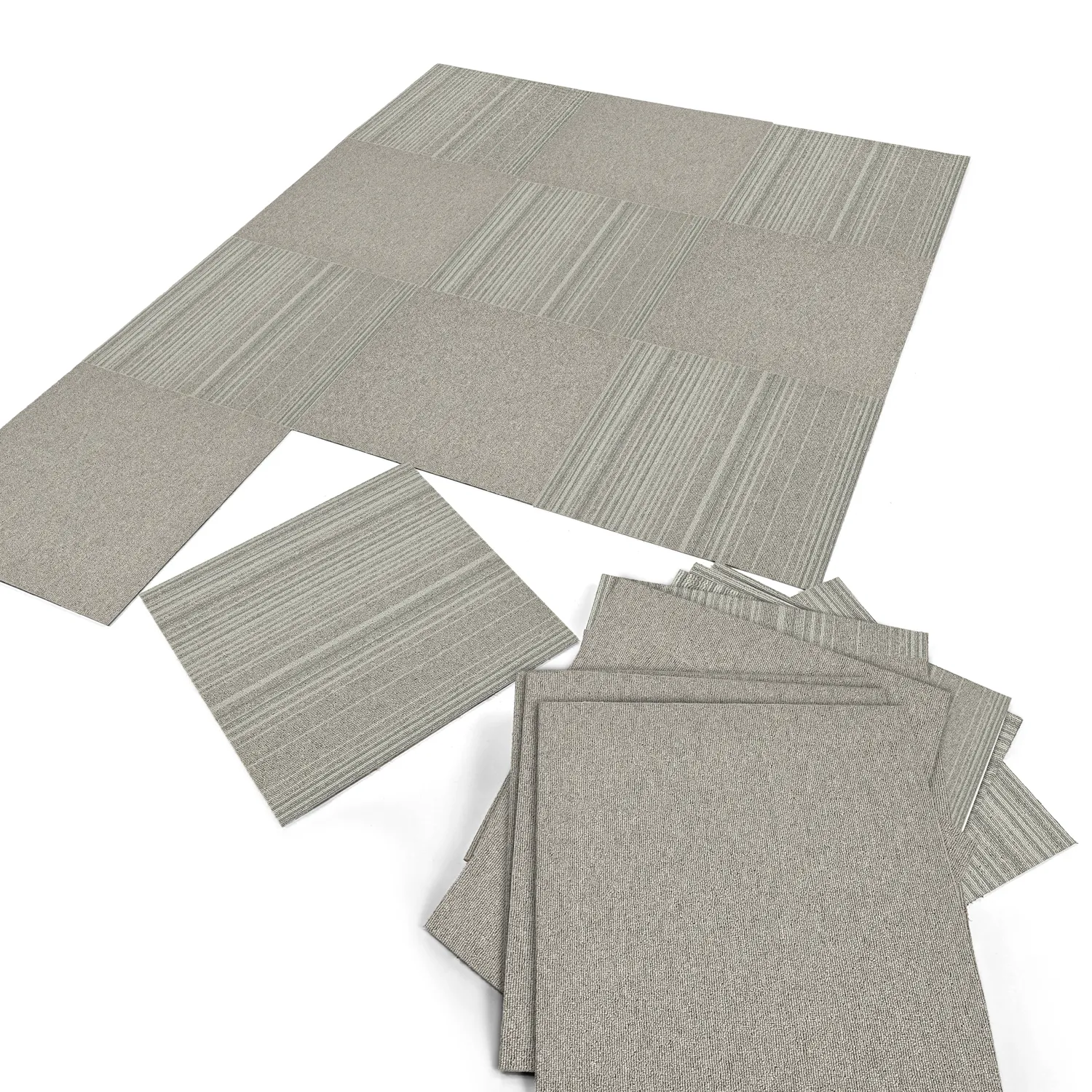 Alcatifa - Almeria Ladrilhos têxteis 24 unid. (cinza)