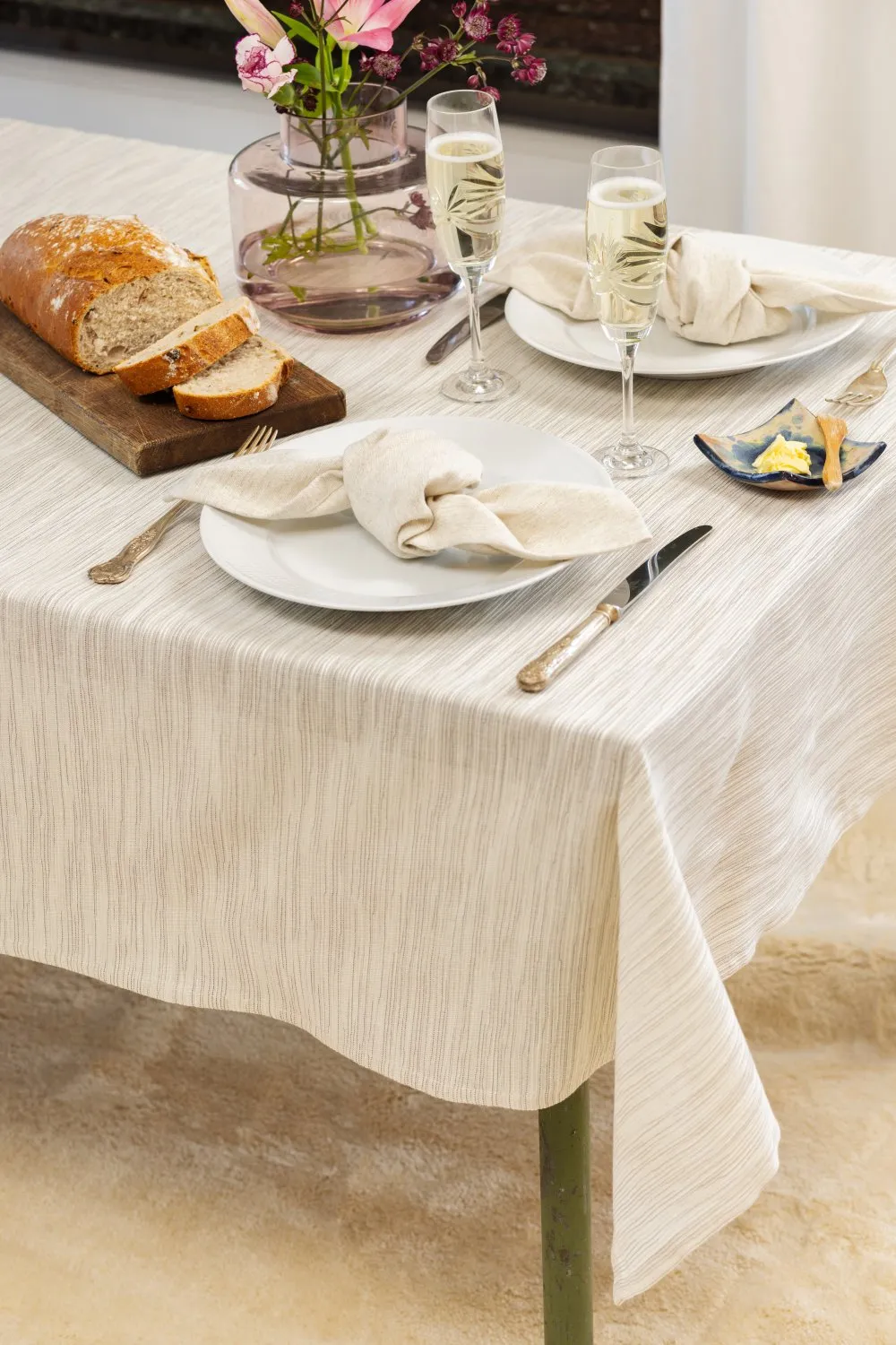 Toalha de mesa - Holly (branco)