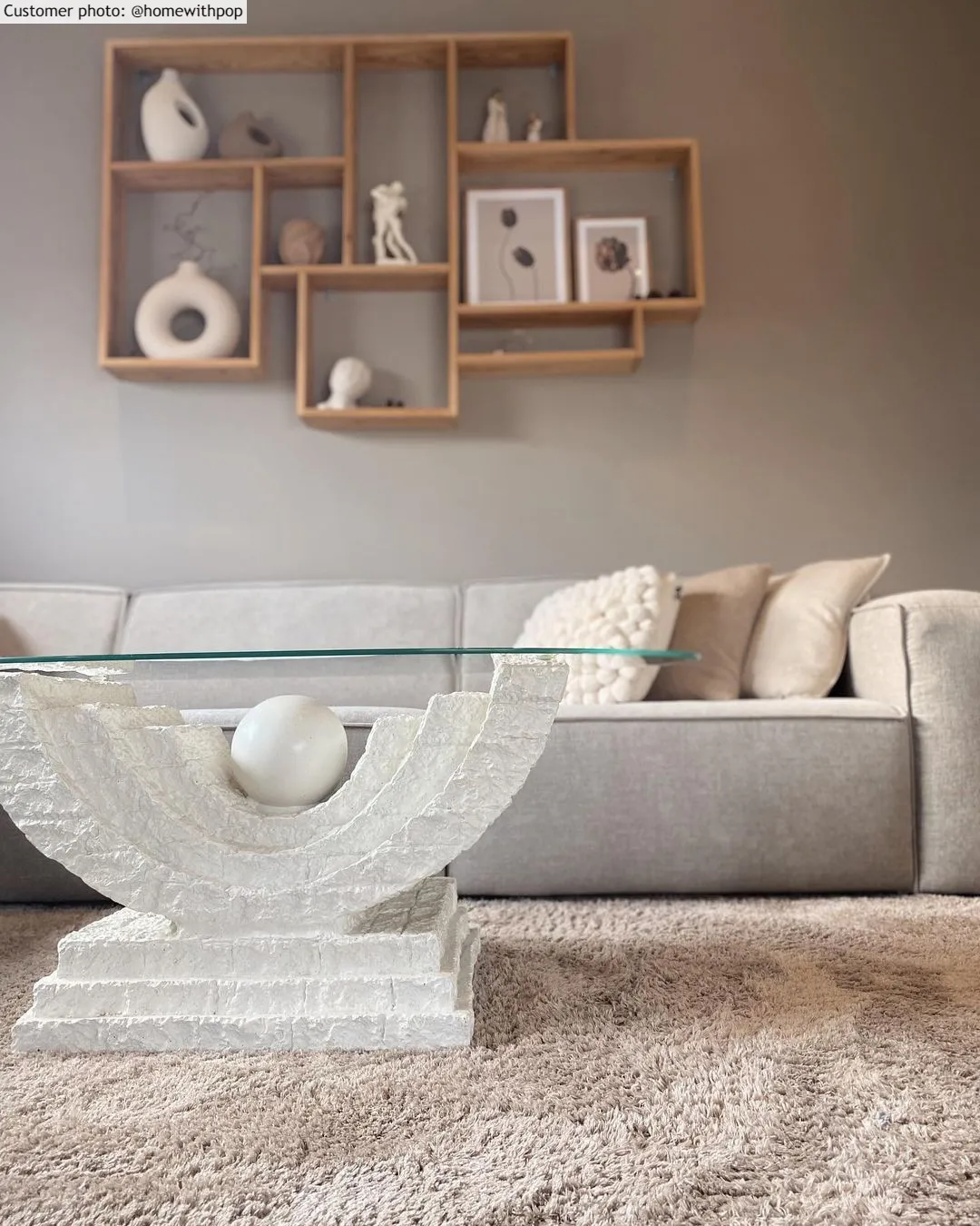 Tapetes felpudos - Soft Shine (bege)