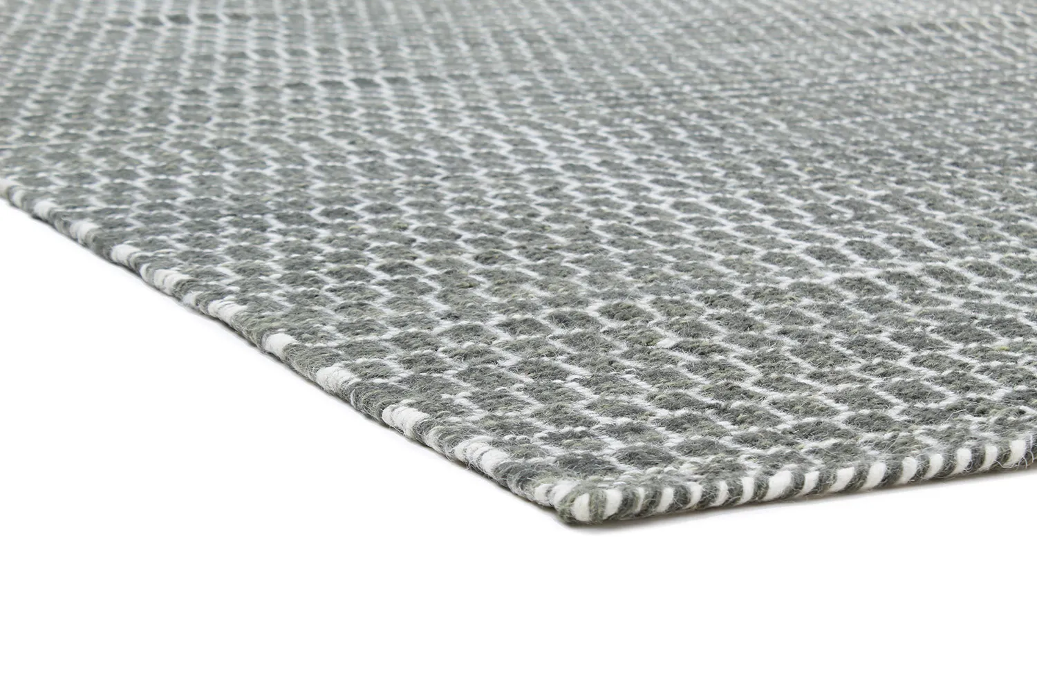 Tapete de lã - Honey (cinza escuro)