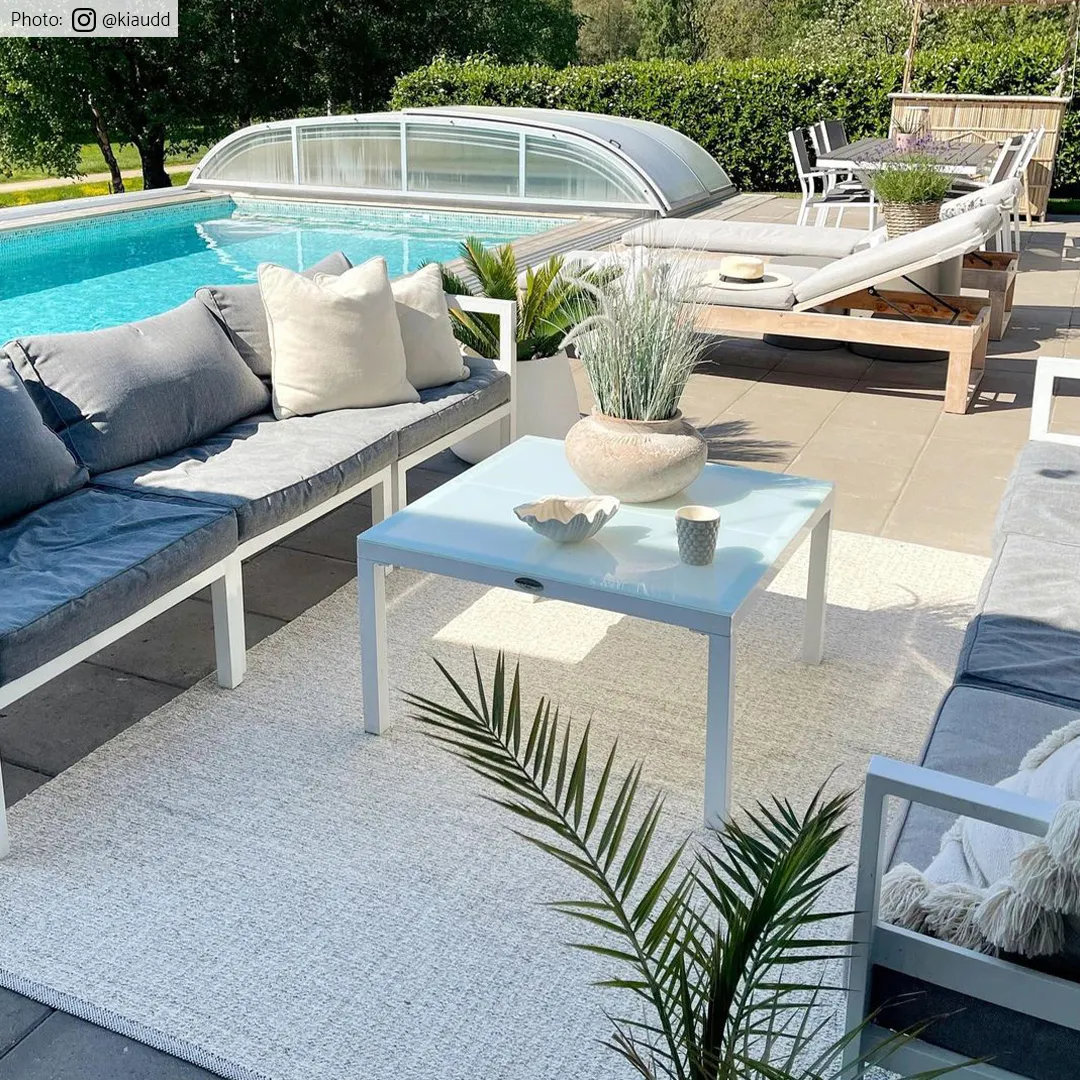 Tapetes de Plástico e Fio - Horredsmattan Marion Mix (cream)