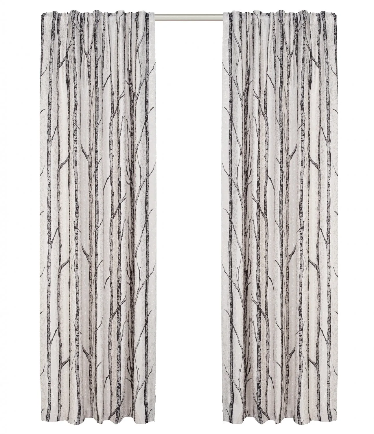 Cortina - Maya (preto/branco)