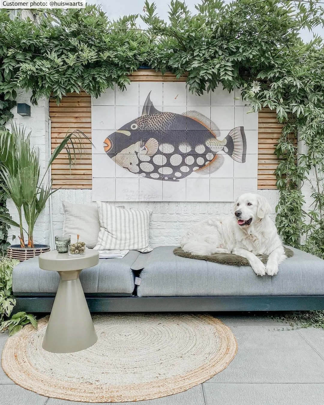 Tapetes redondos - Flätan (juta)