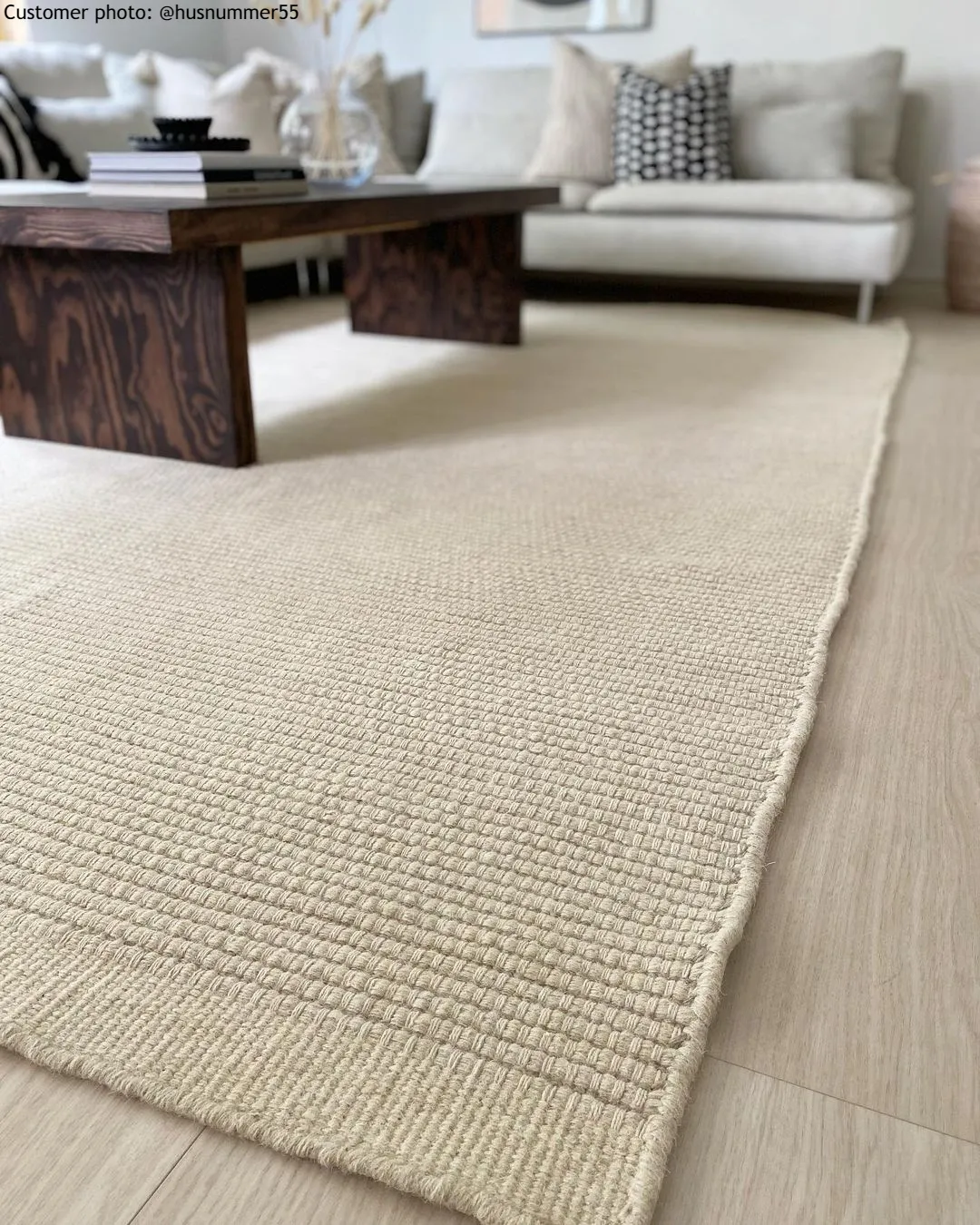 Tapete de lã - Coastal (creme)