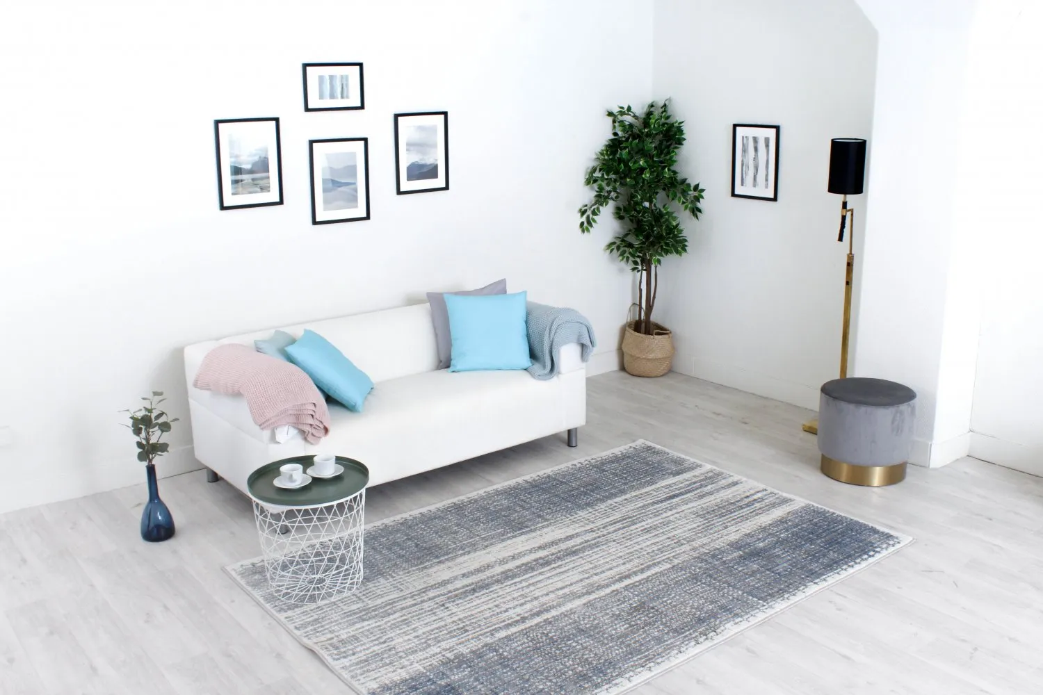 Tapete Wilton - Gudena (cinza)