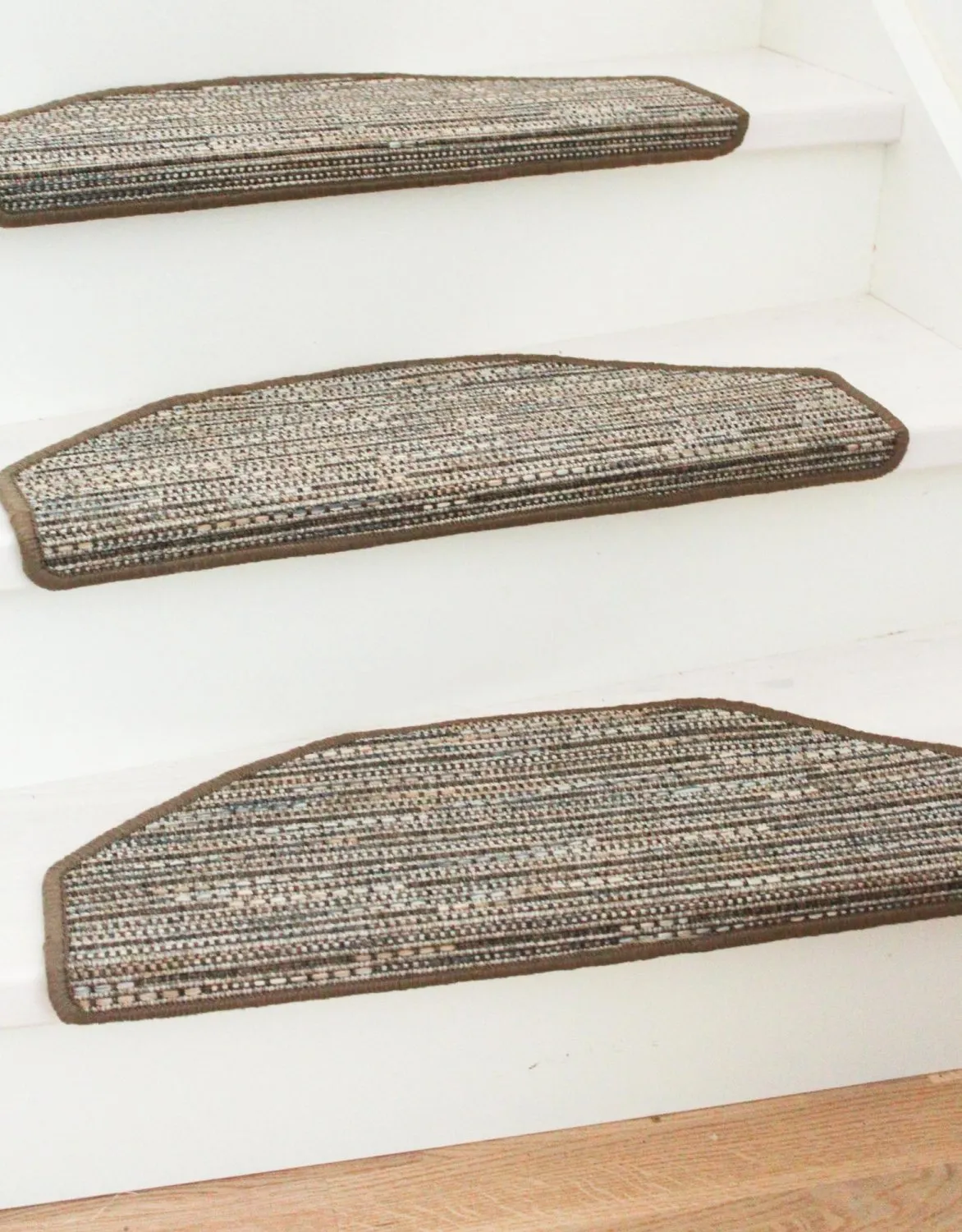 Trappstegsmatta - Salt 28 x 65 cm (grå mix)