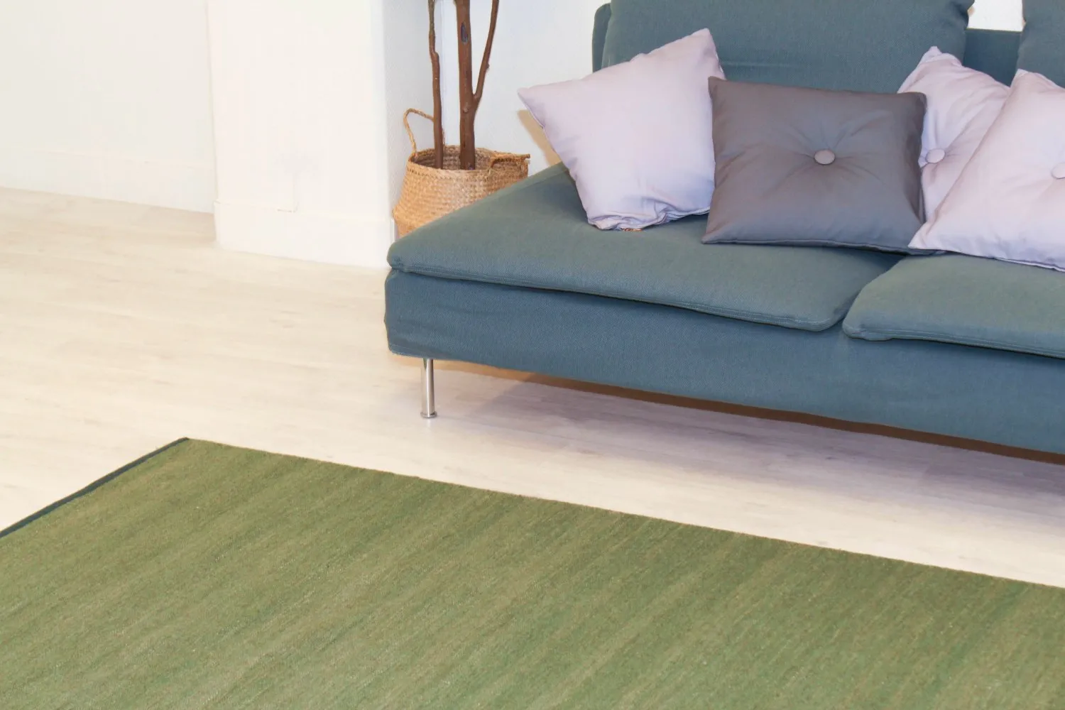 Tapete de lã - Kandia (verde)