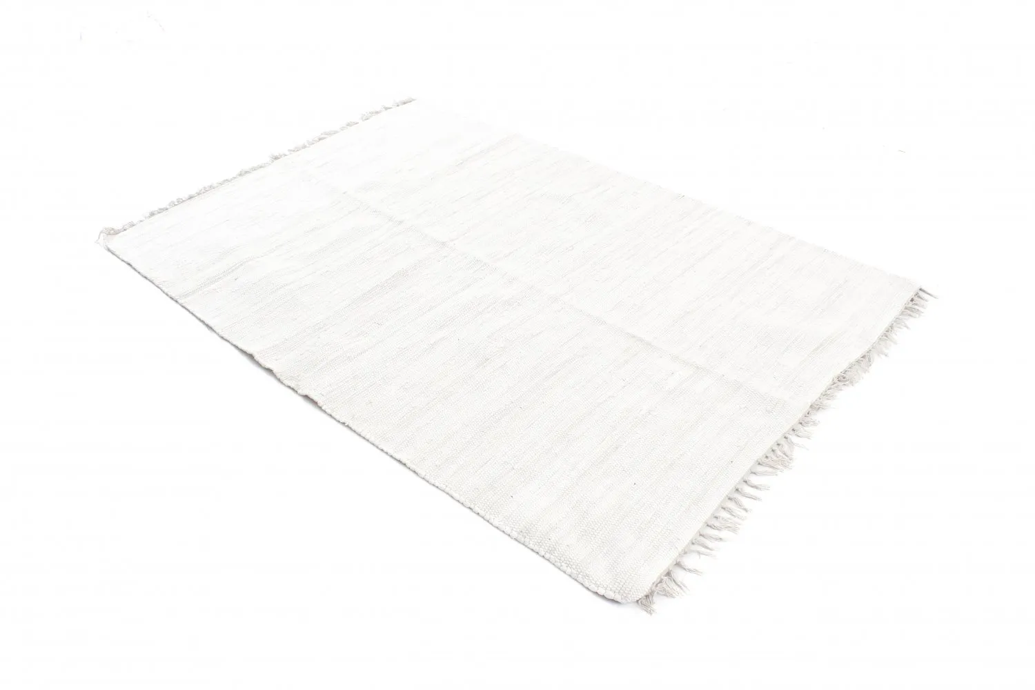 Tapete de retalhos - Silje (branco)