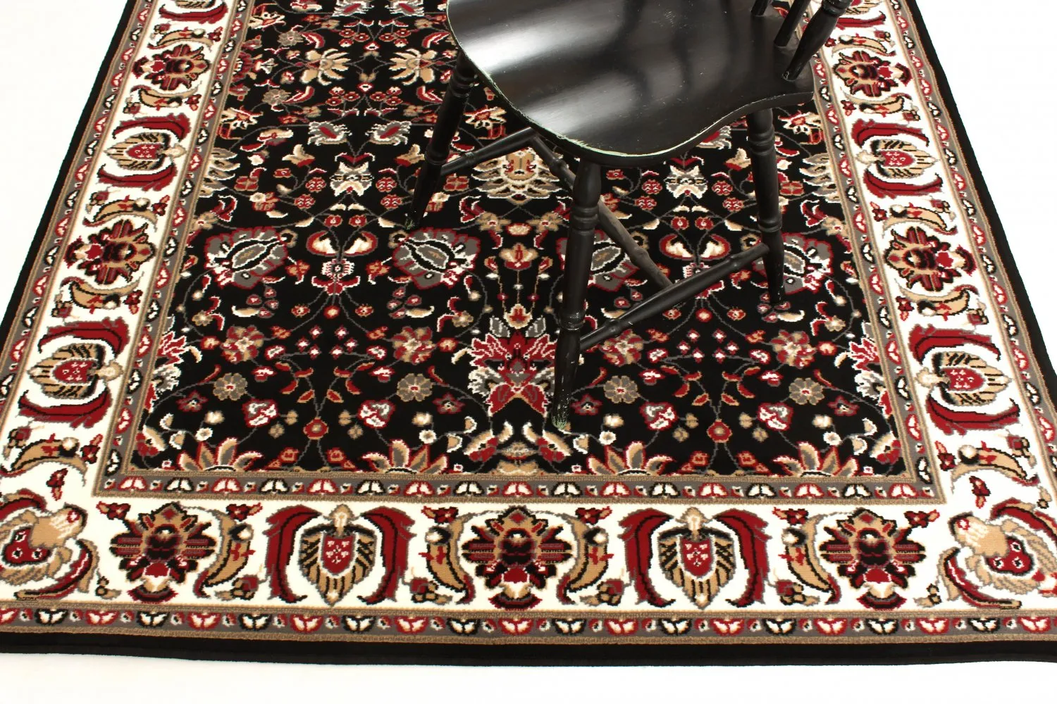 Tapete Wilton - Peking Imperial (preto)