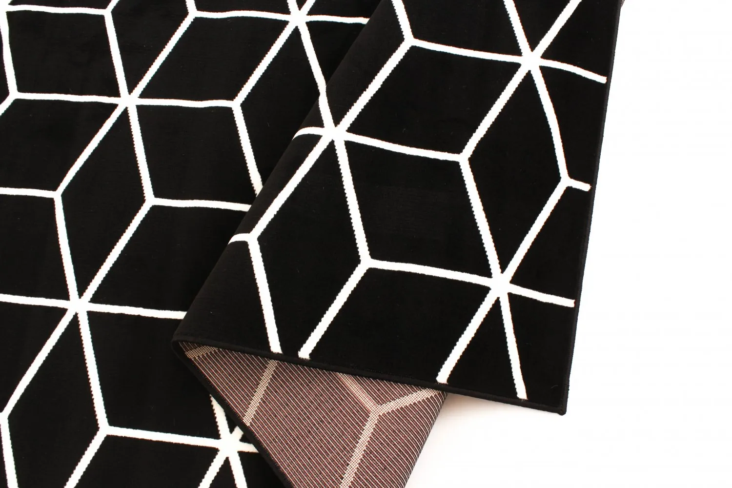 Tapete Wilton - Florence Square (preto)